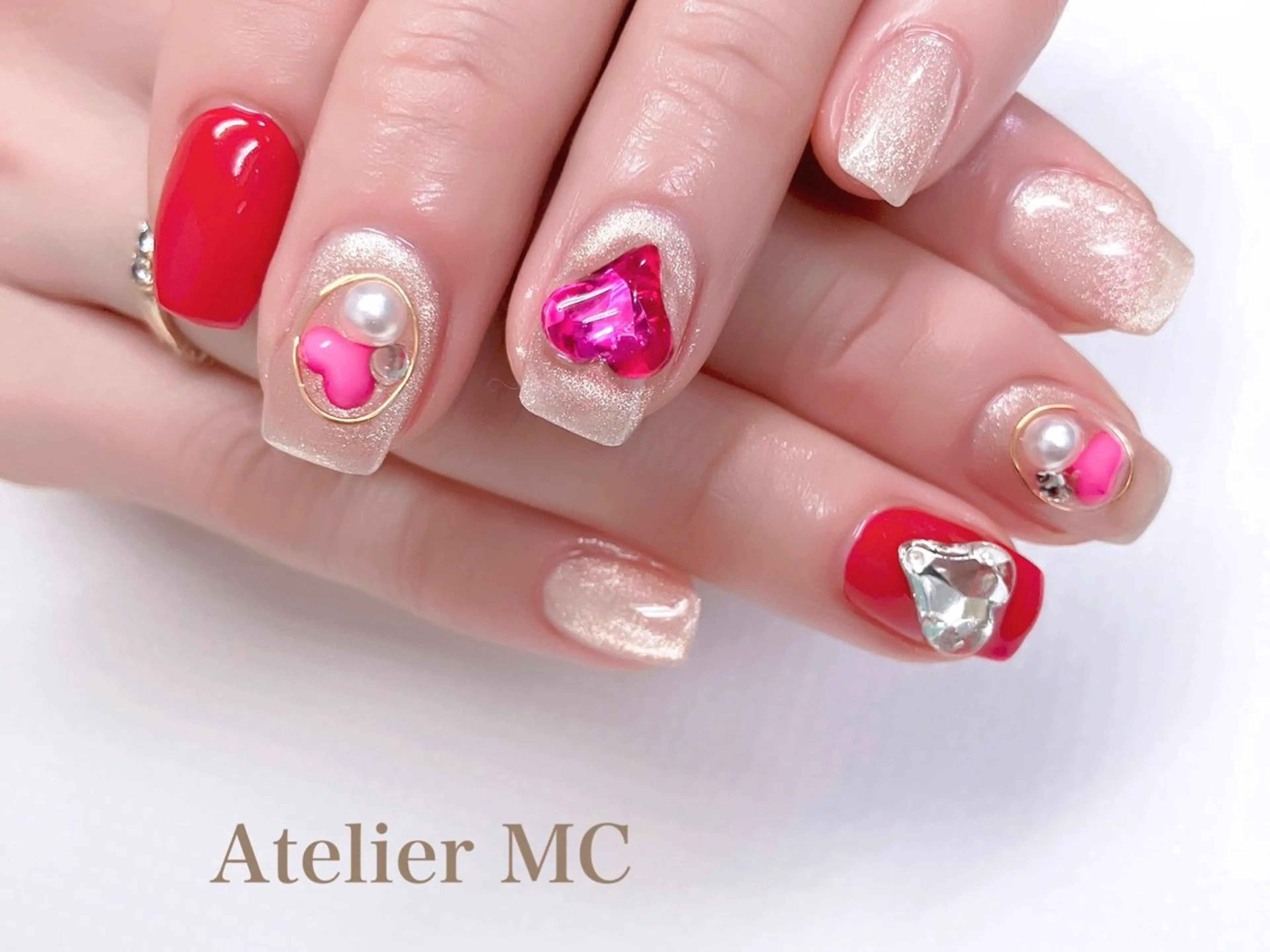 ネイル ハンドネイル アトリエ エムシー 【新富町・東銀座】のネイルデザイン