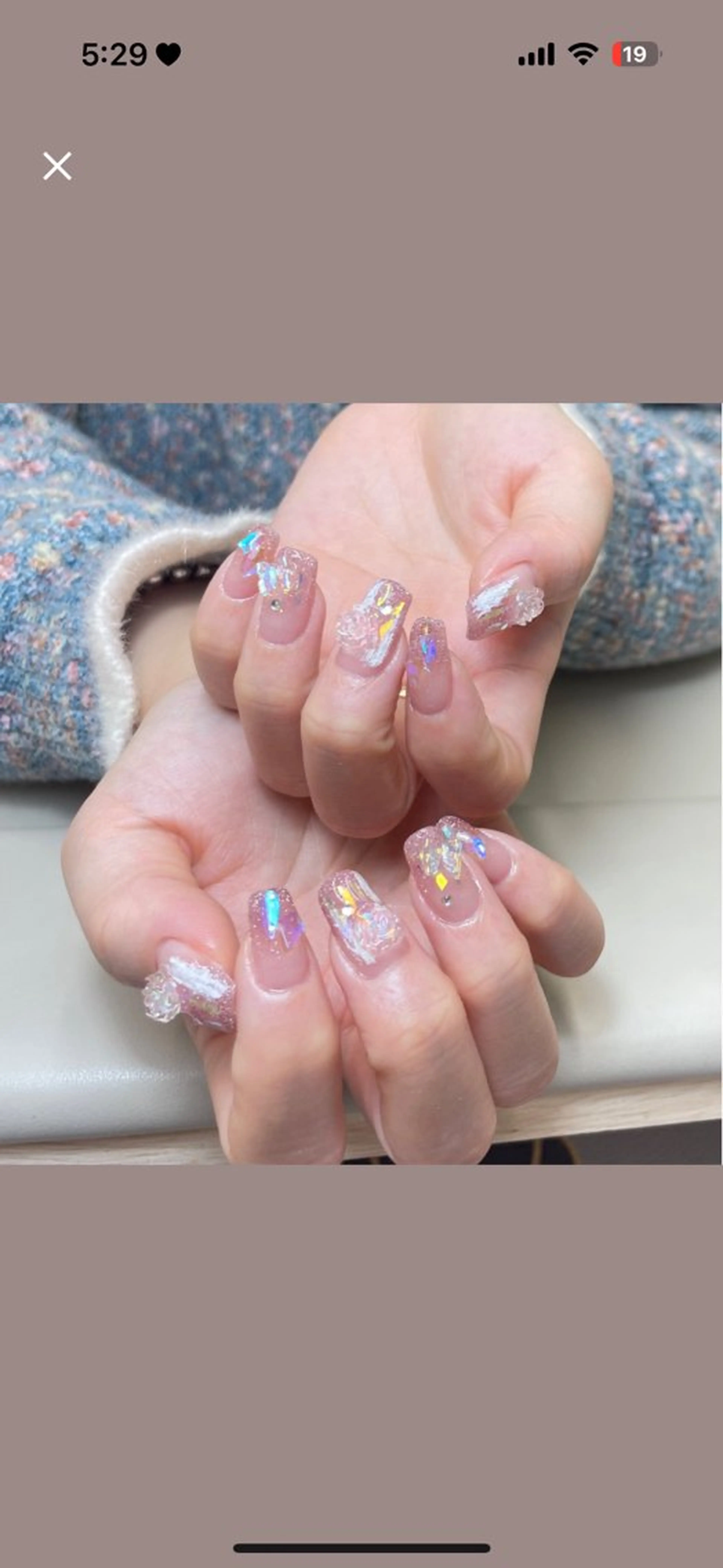 毎月限定可愛いシンプルコースの写真