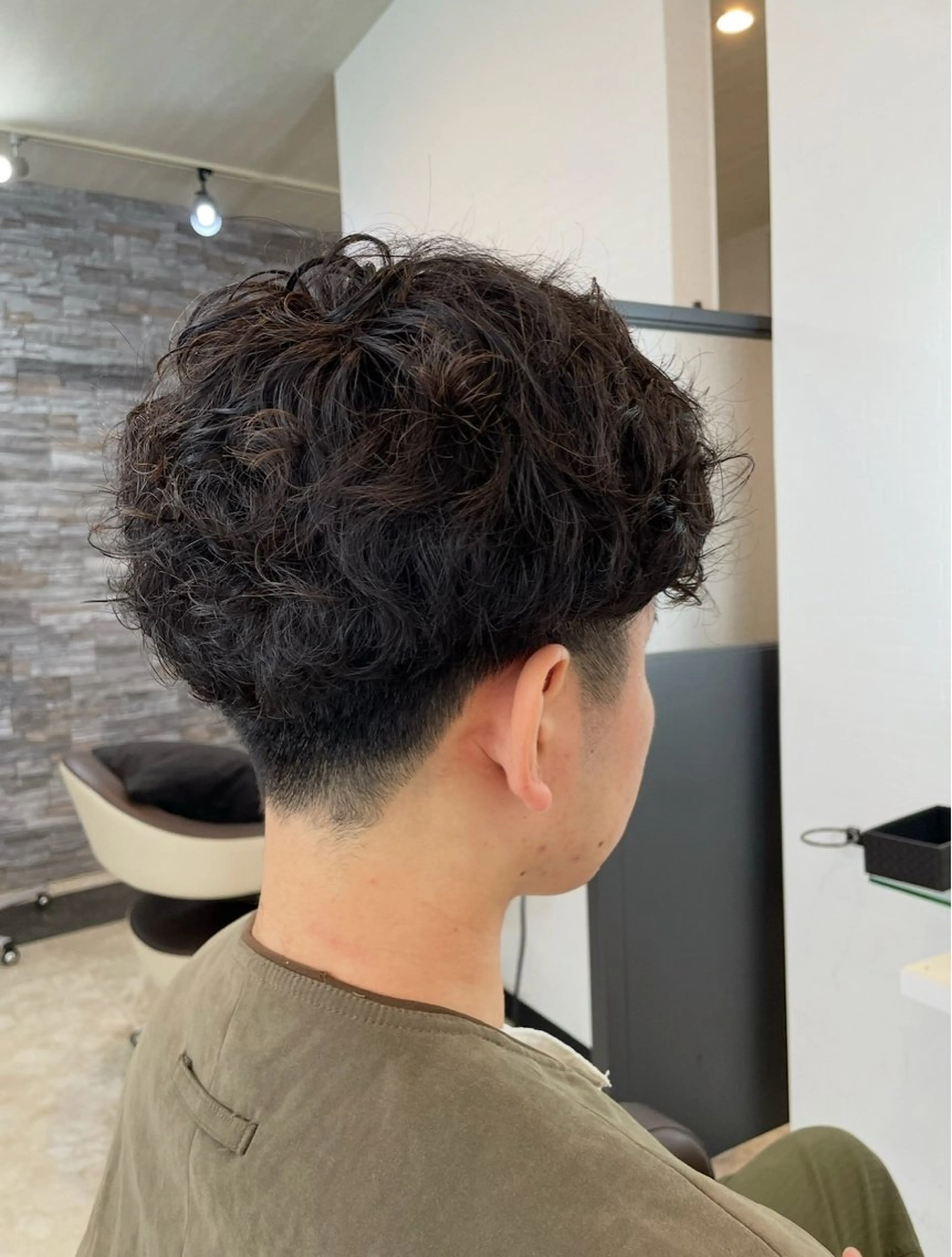 パーマ 甲田 和生のヘアスタイル