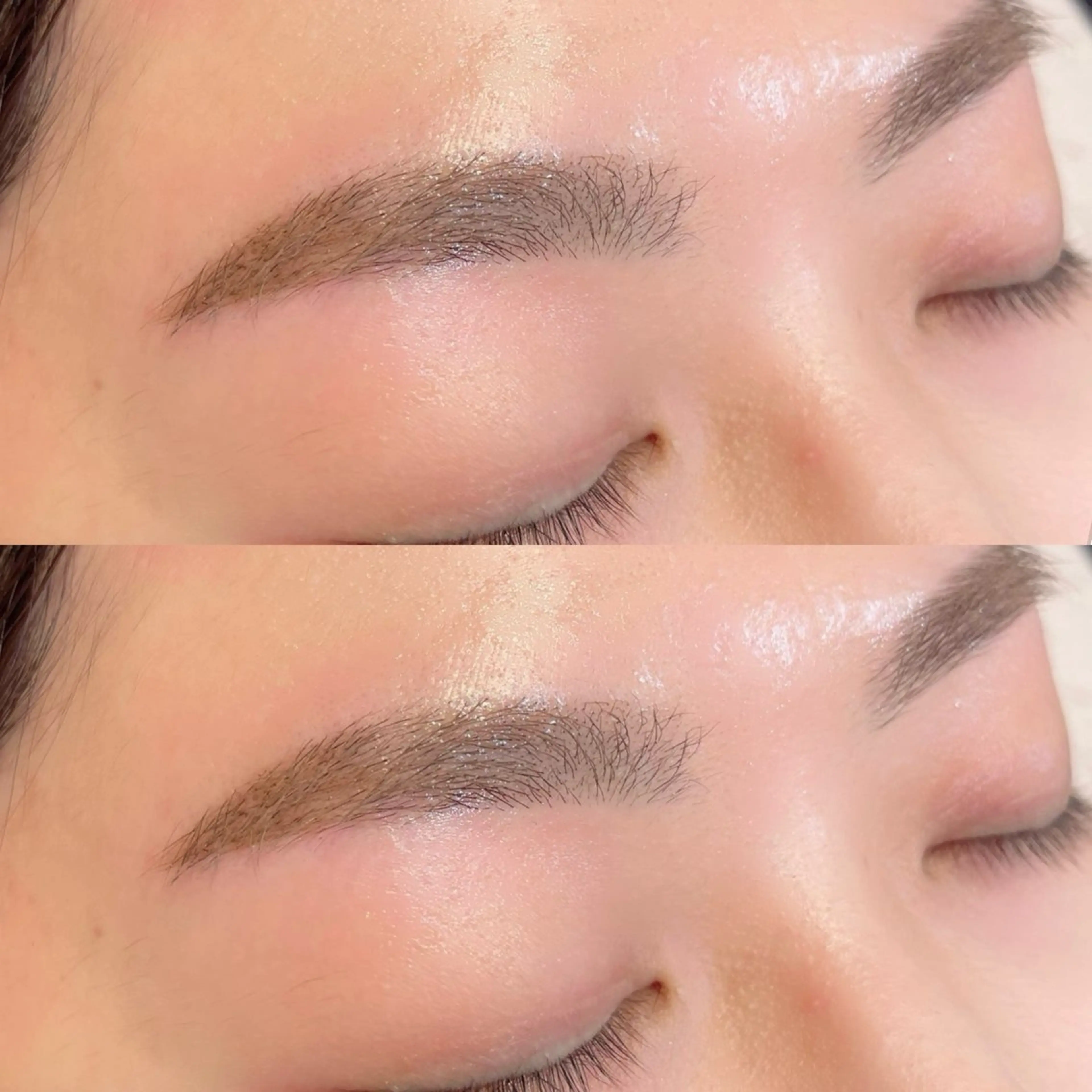 アイブロウ ワックス脱毛 笠井 彩花のマツエク・マツパデザイン