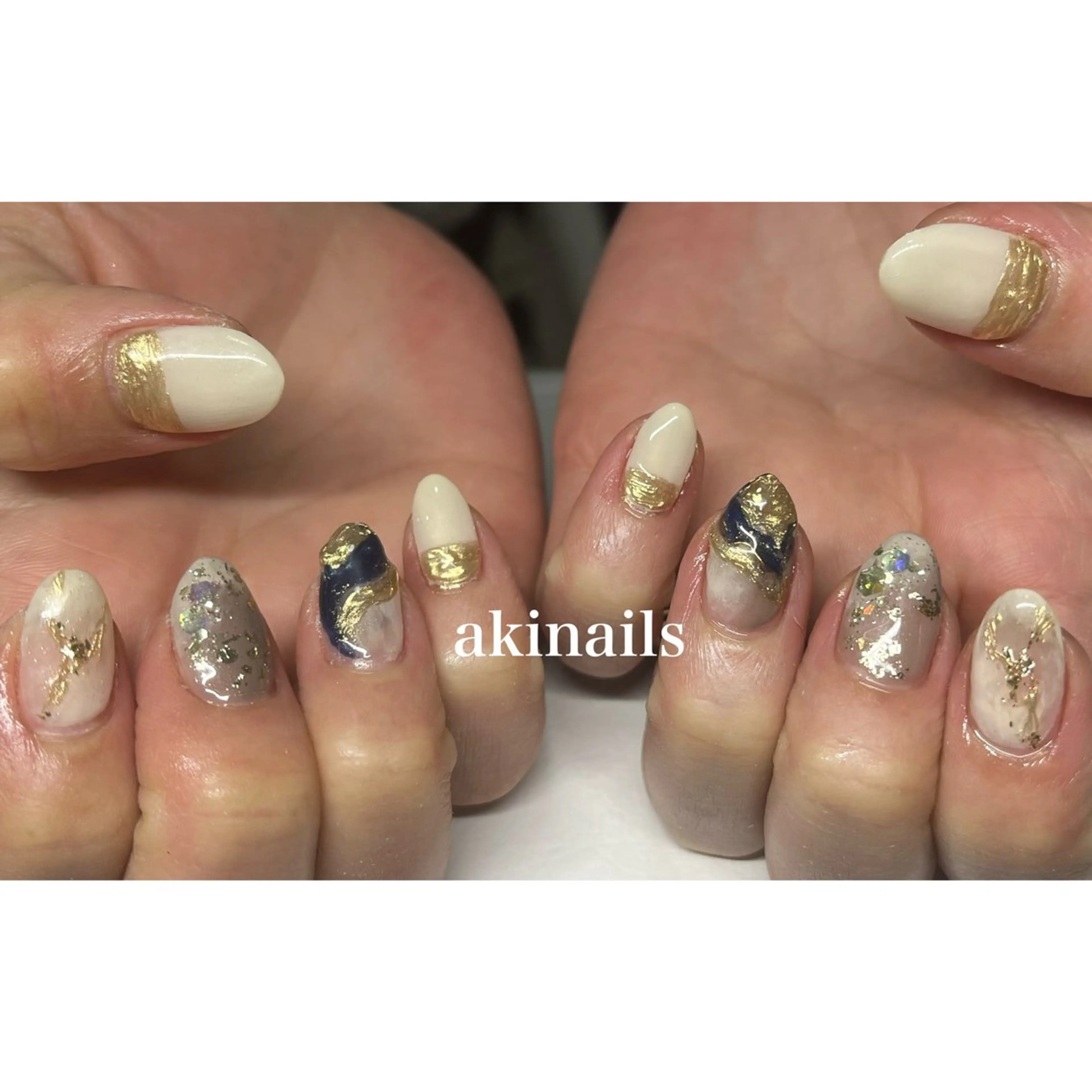 ネイル aki nailsのネイルデザイン