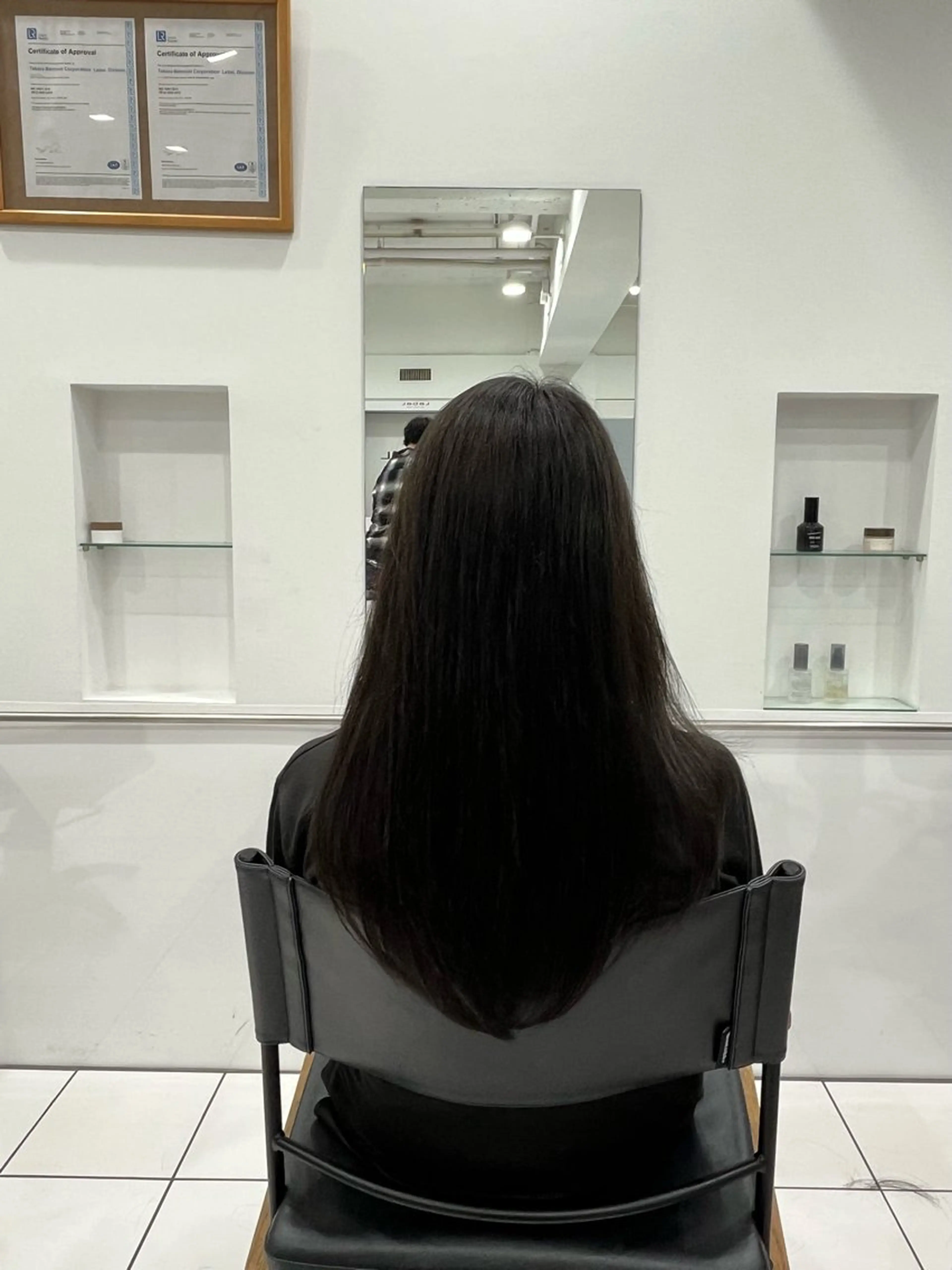 セミロング カラー mit新宿所属・mit bytree MISAKI🎀のヘアスタイル