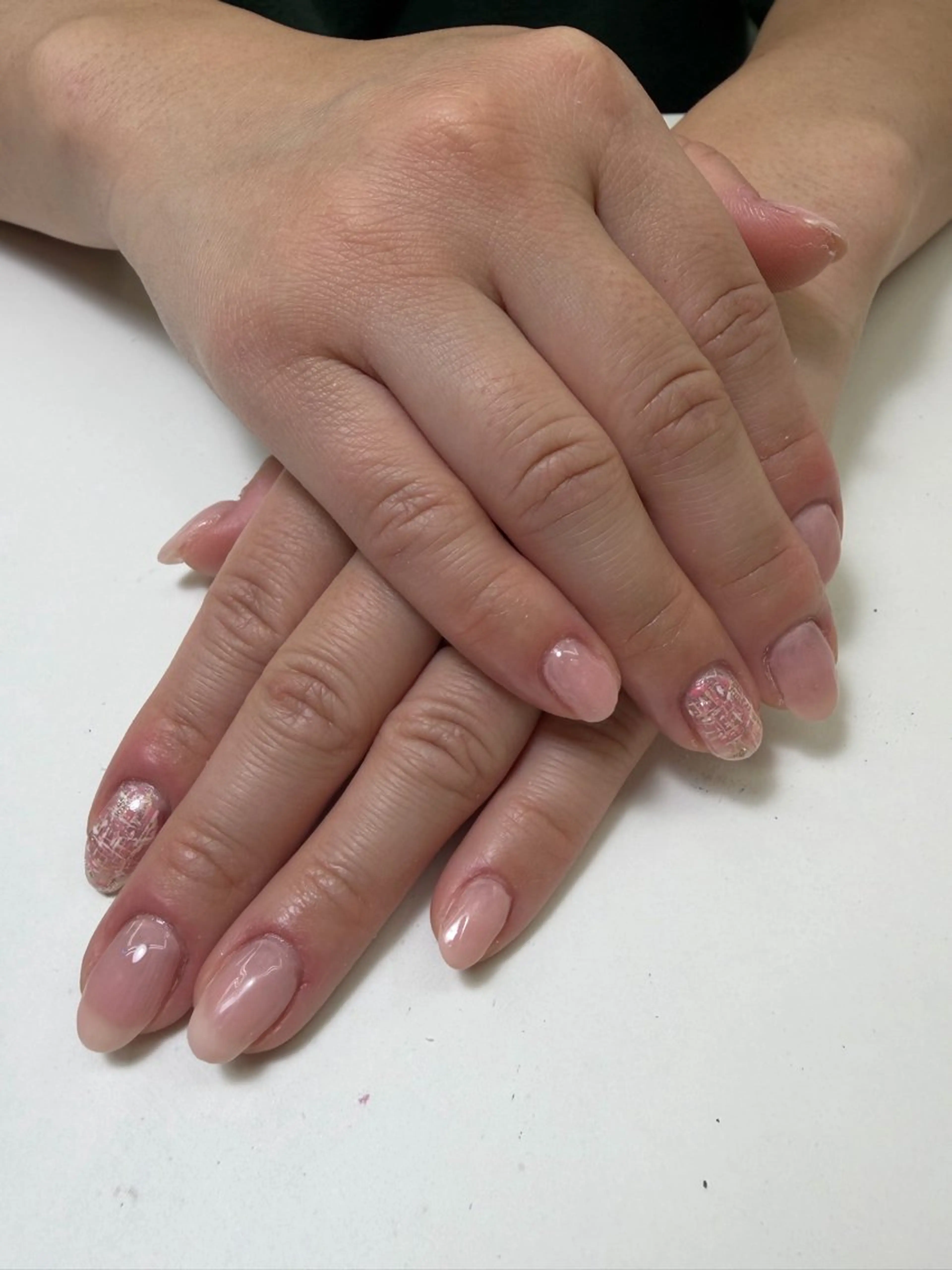 ネイル ツイードネイル クイーンステラ所属・眞鍋 歩のネイルデザイン