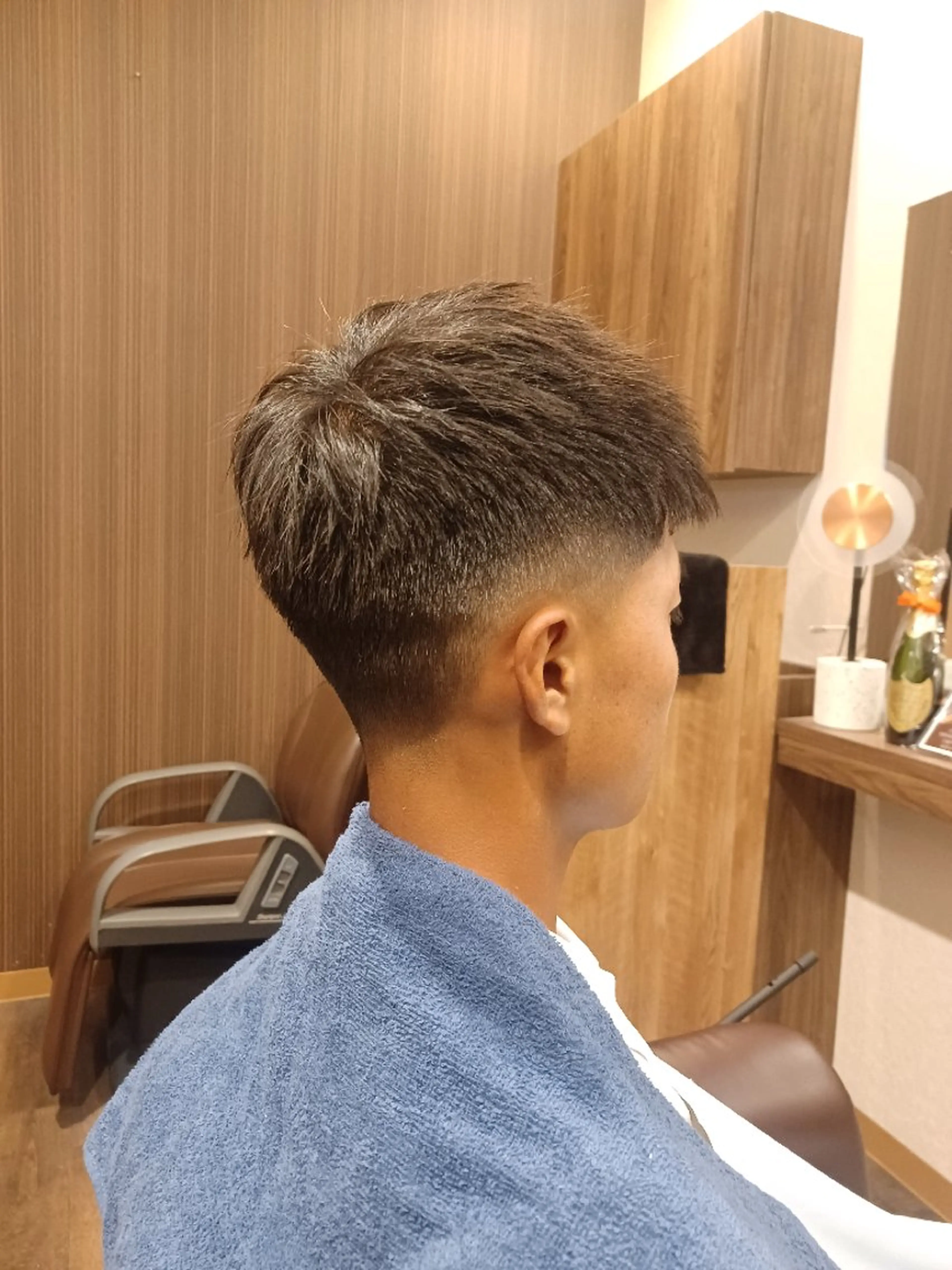 メンズ ショート BARBER 　STAG所属・BARBERSTAG 上拂恭平のヘアスタイル