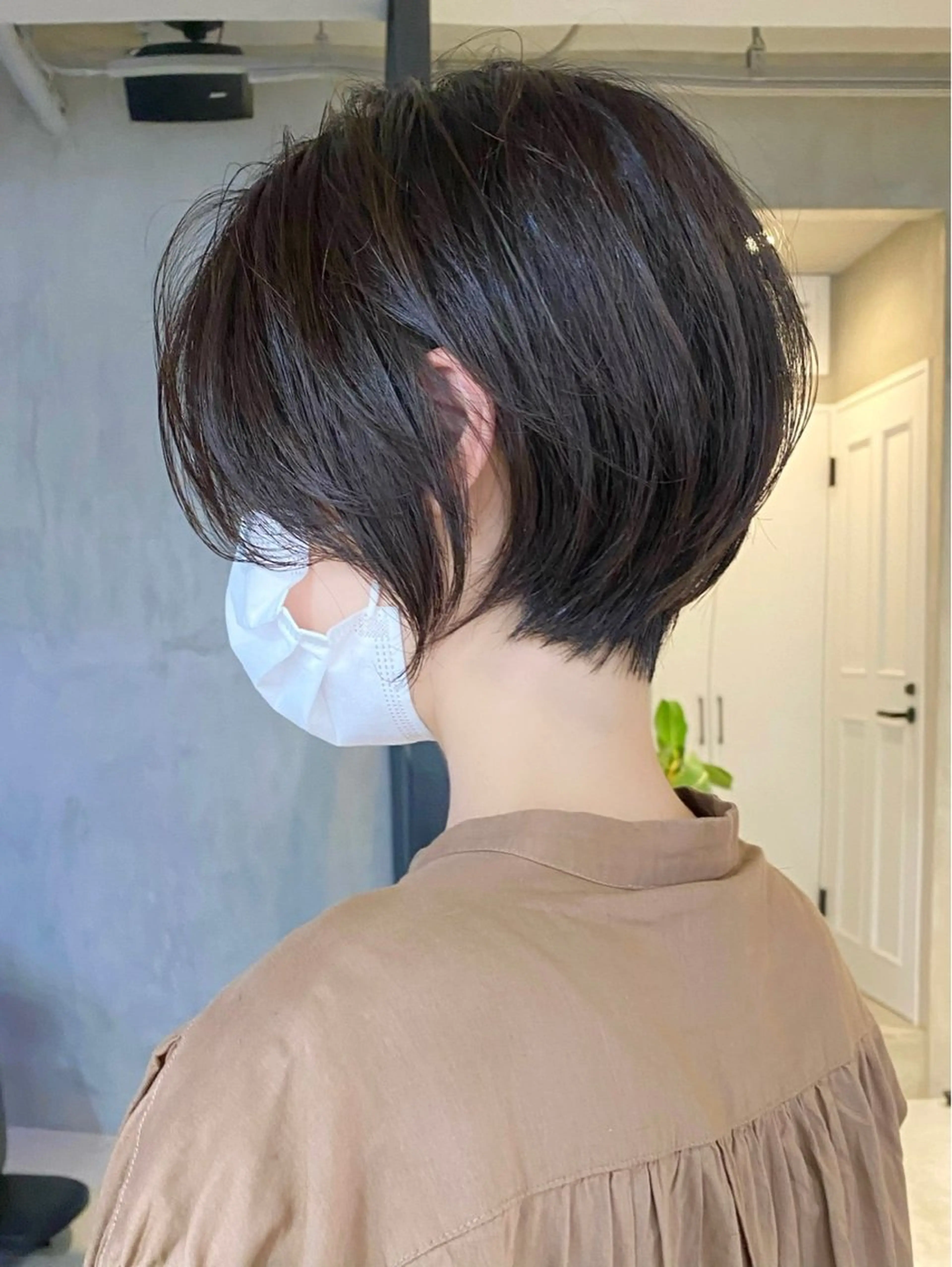 ショート くびれヘア ショートヘア 【fifth】渡部 永遠のヘアスタイル