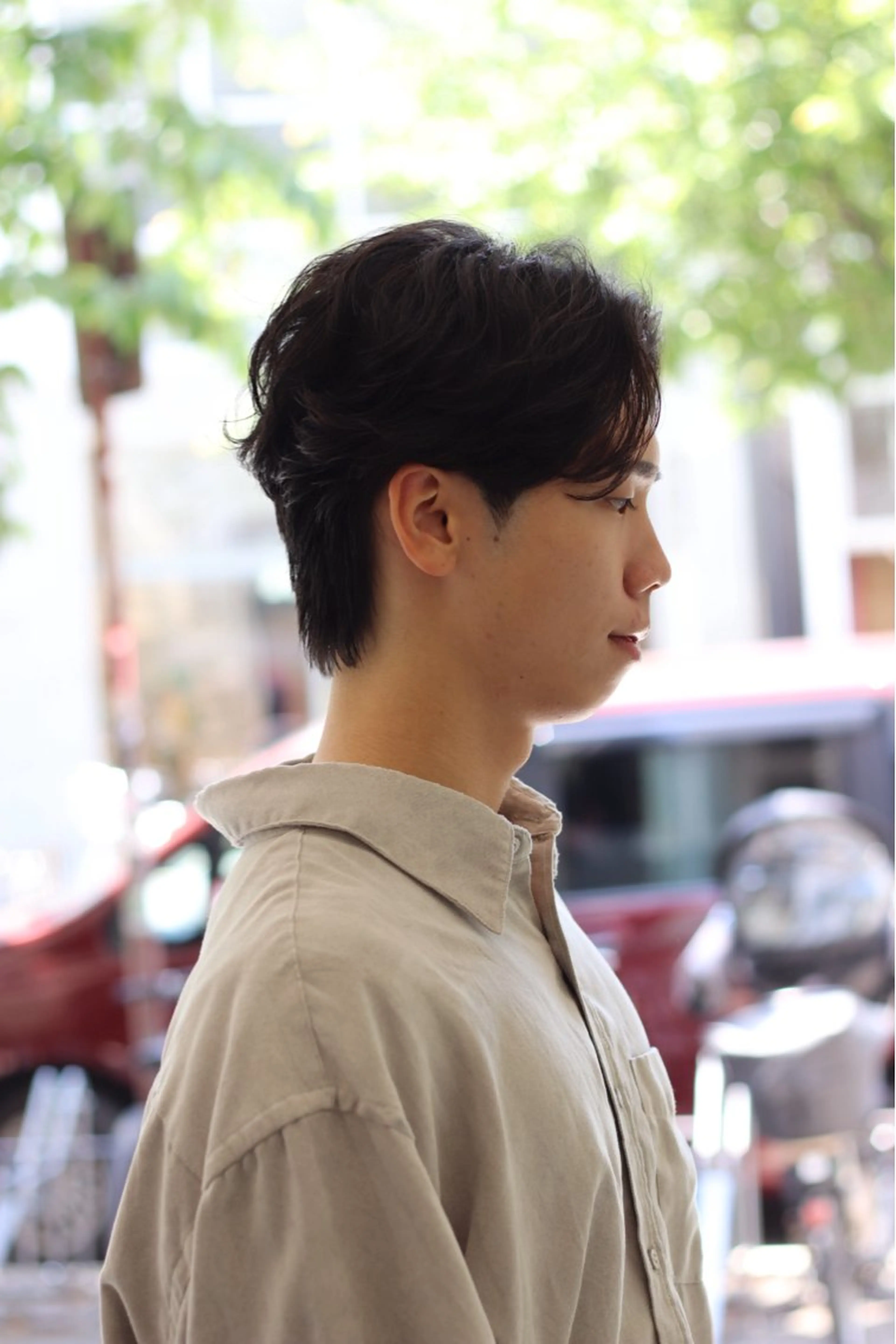 メンズ限定　カット＋パーマ＋トリートメントの写真