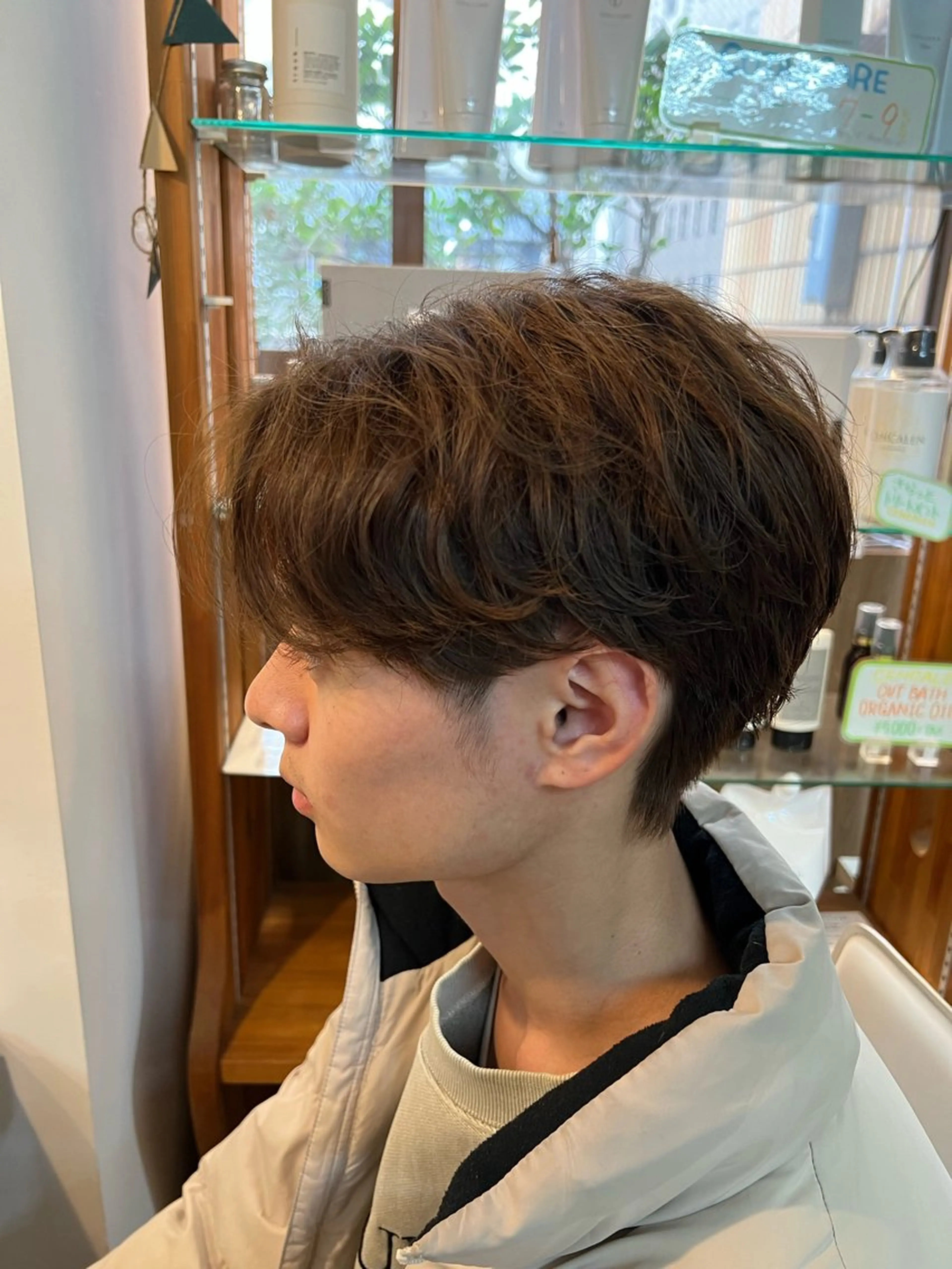 ショート メンズ カット 【髪質改善/縮毛矯正 /カラー】ホサカのヘアスタイル