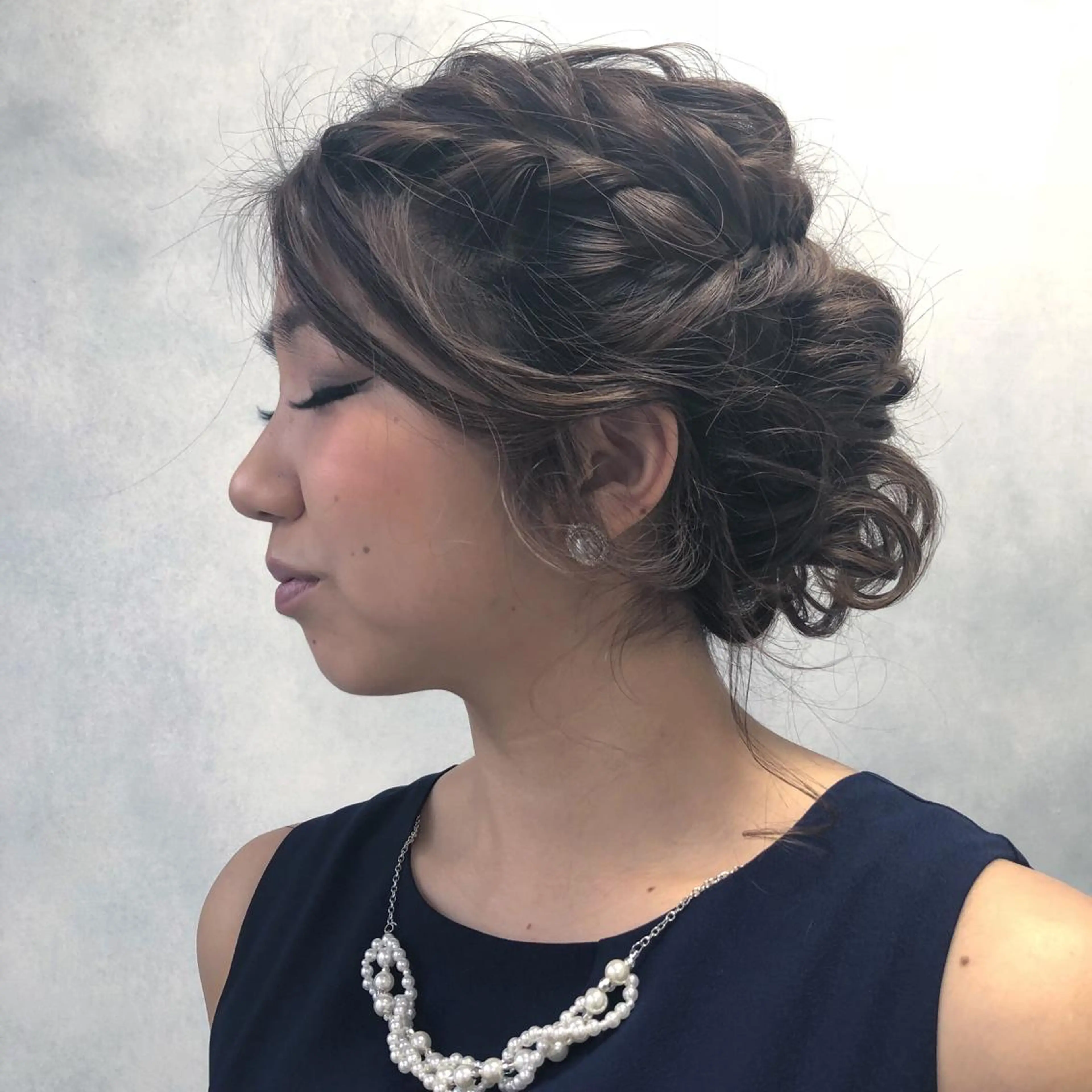 ロング ヘアアレンジ ORIKA 美容室のヘアスタイル