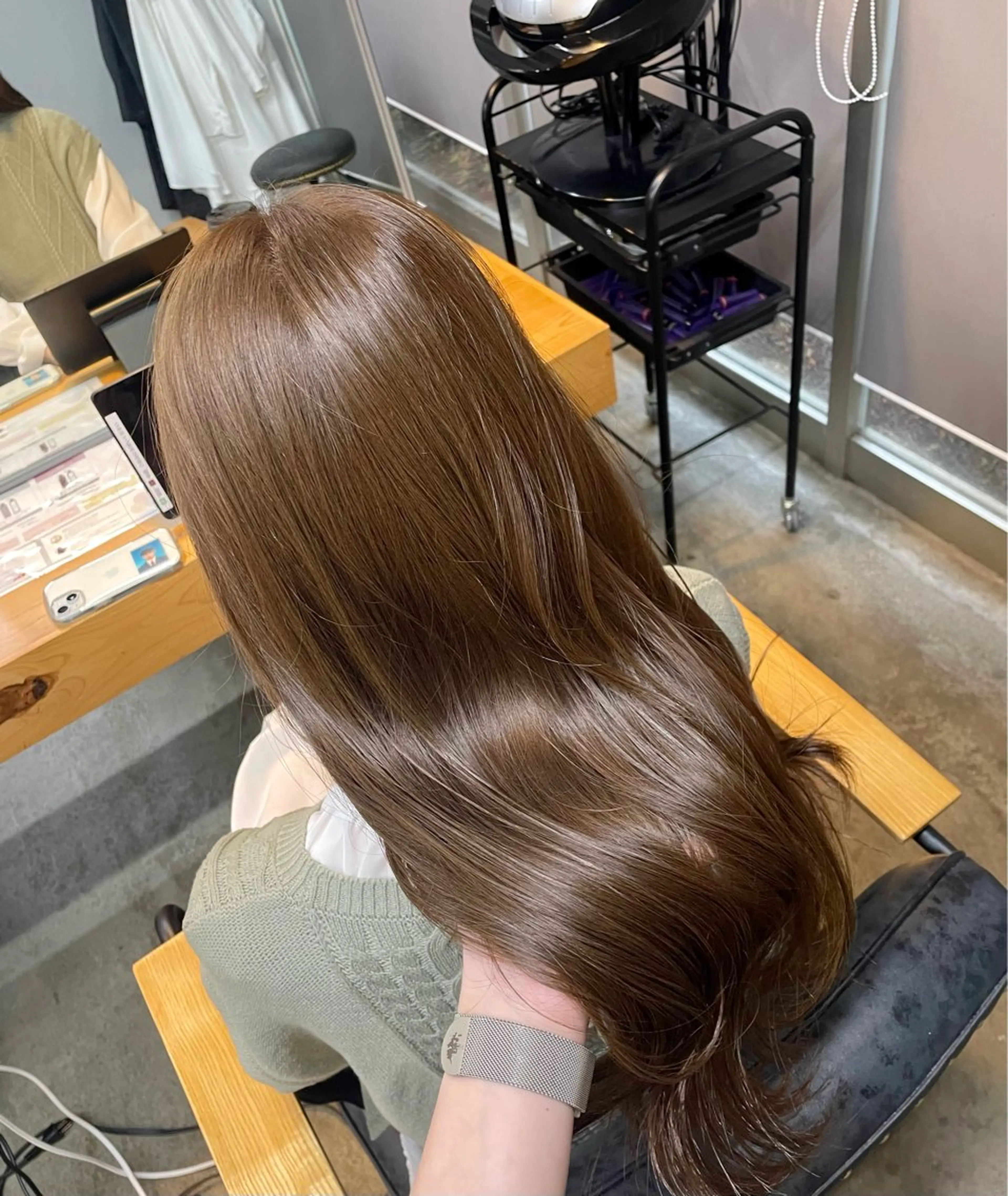 🤍12月minimo限定‎🤍髪質改善ケアカラー🎀🫧の写真