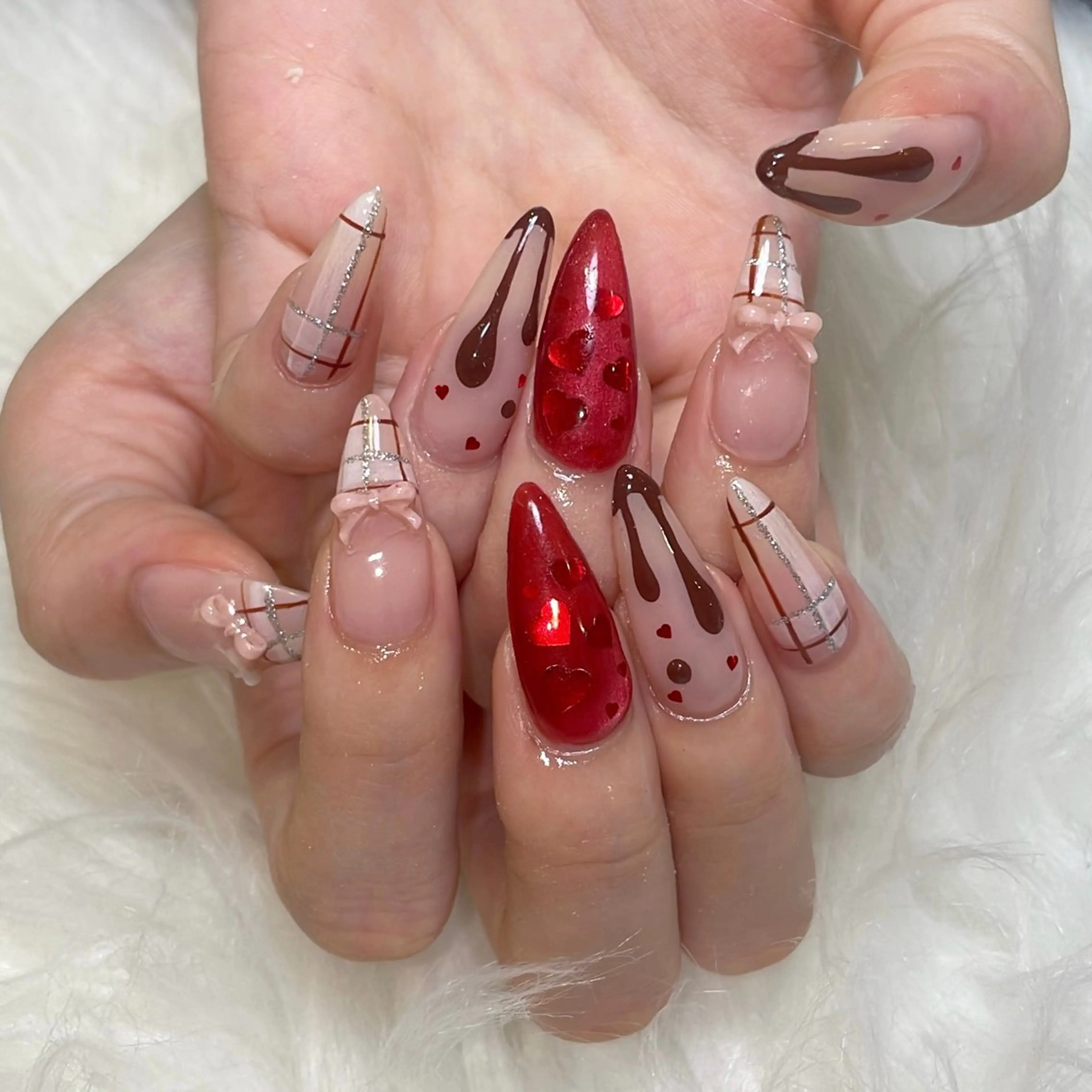 ネイル ハンドネイル Sunny Roa所属・SunnyRoa aguri ୨୧˖*のネイルデザイン