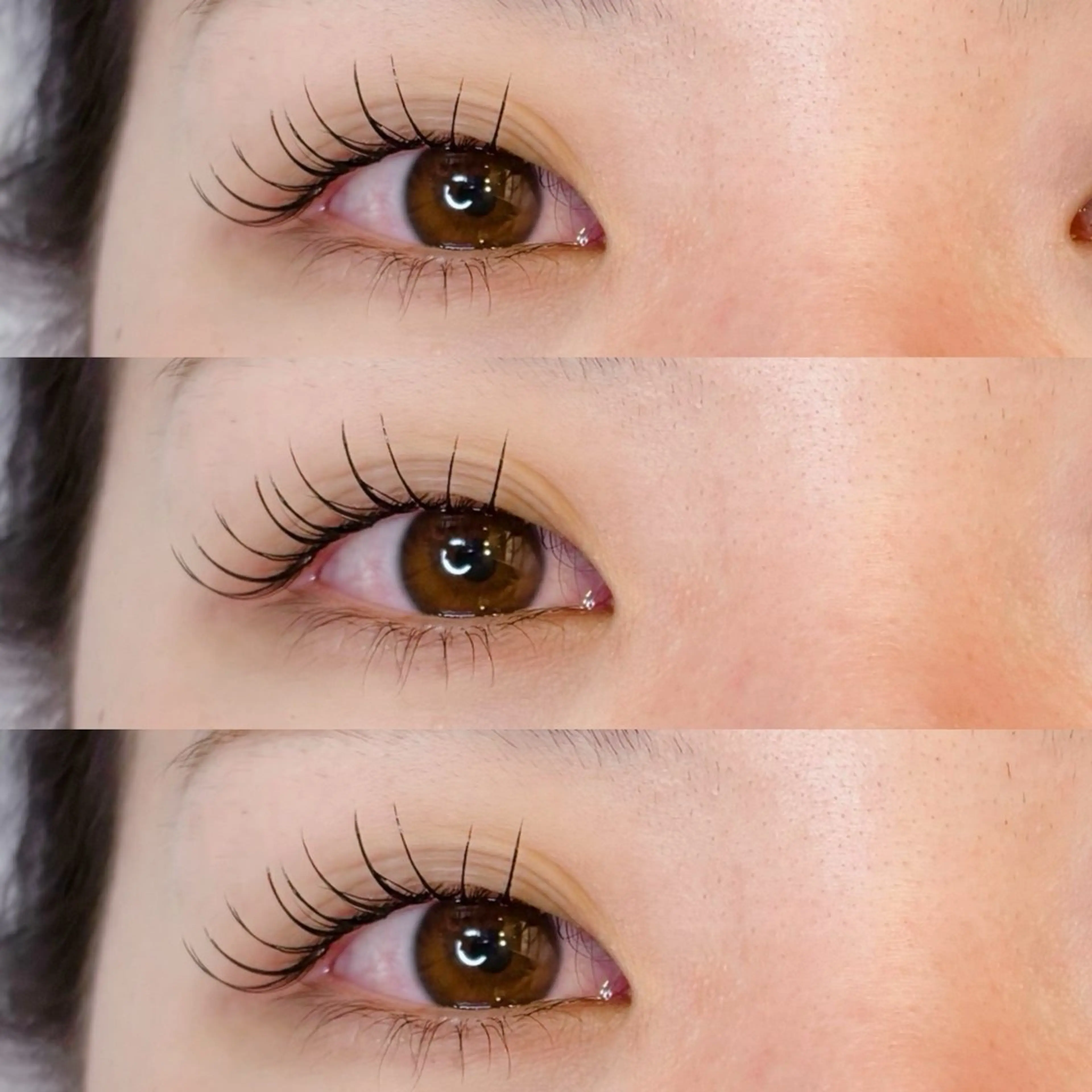 LEDマツエク フラット120本（リペア不可）オフありの場合＋15分いただきます。の写真