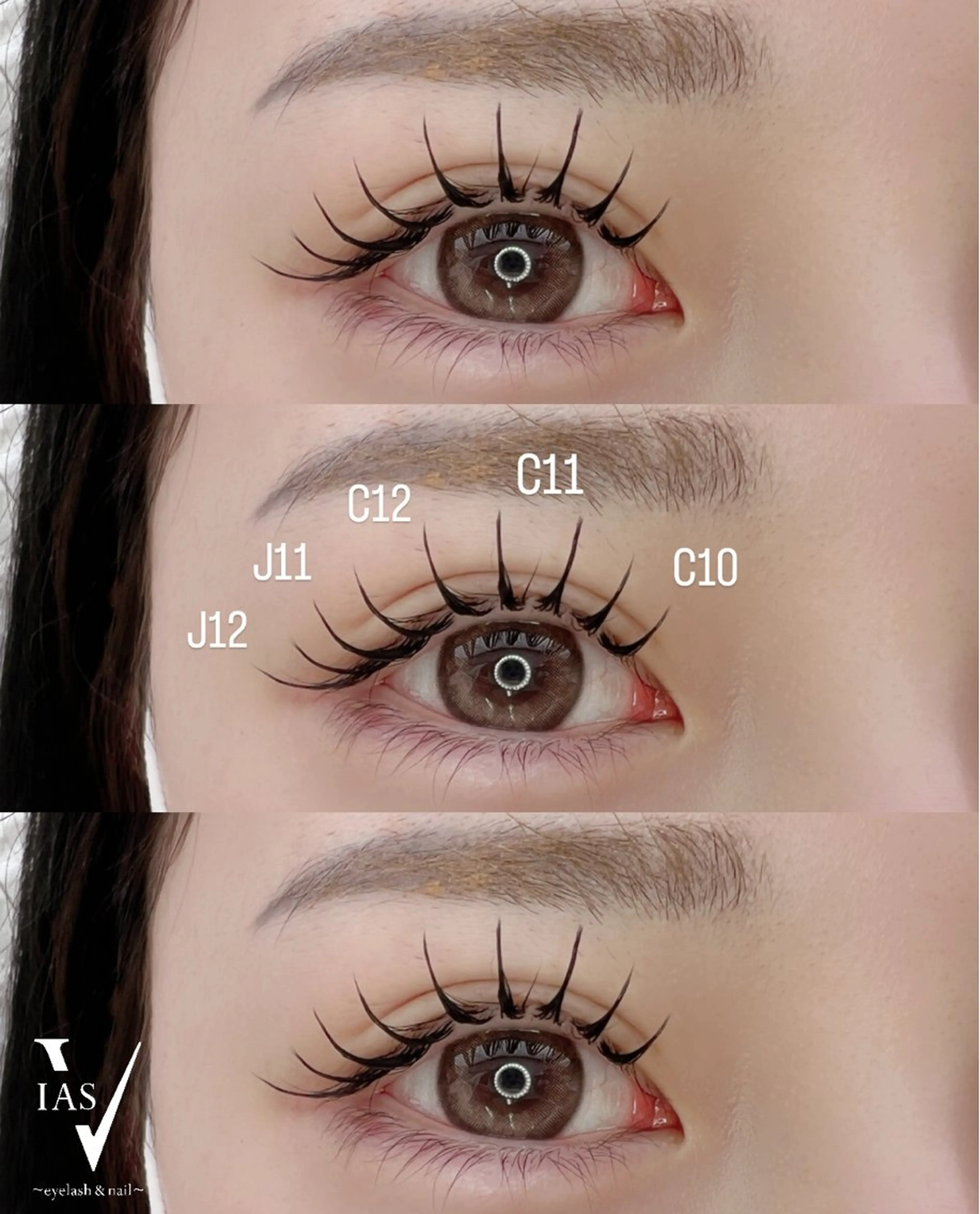 マツエク・マツパ マツエク VIAS YURINAのマツエク・マツパデザイン