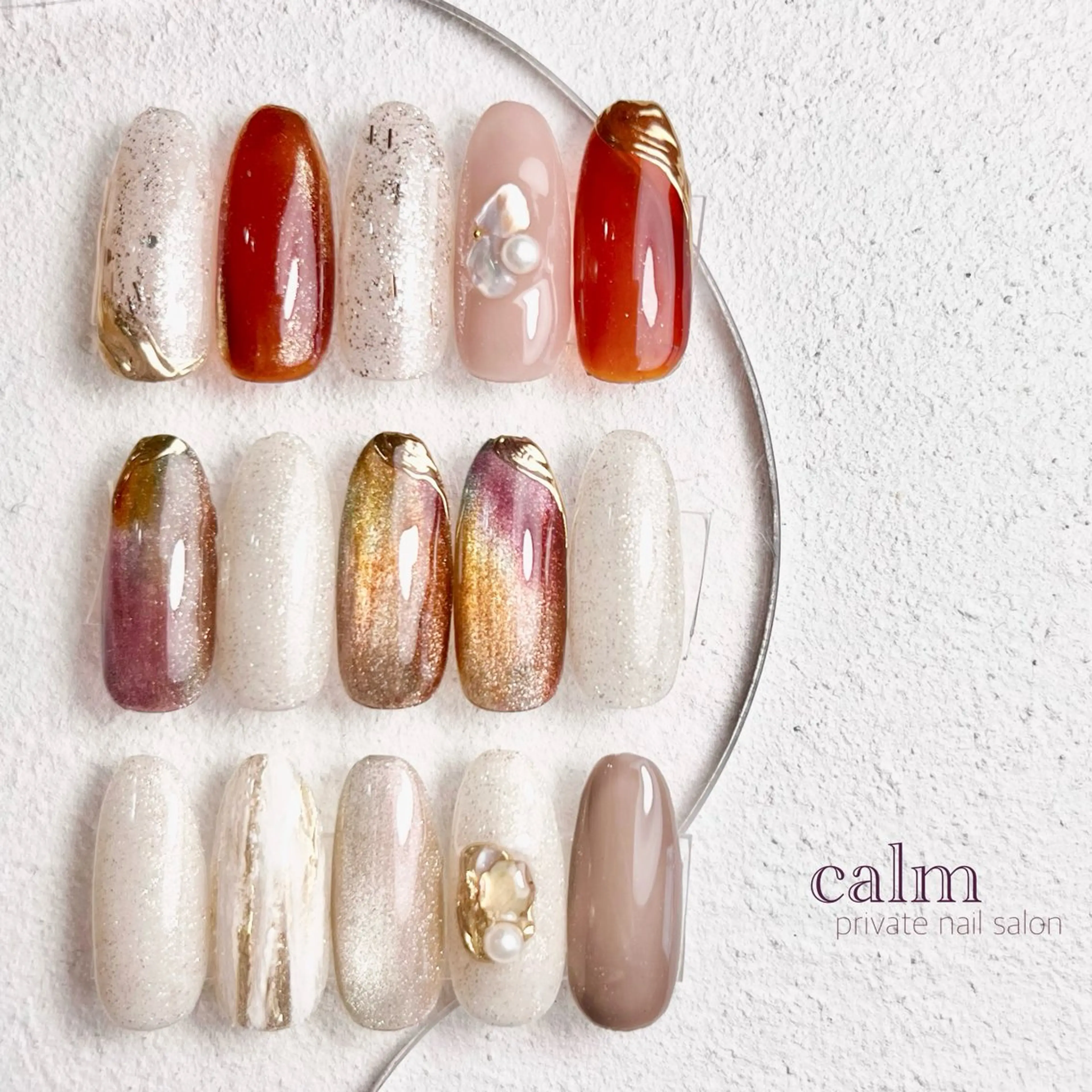ネイル ハンドネイル calm 〔ｶｰﾑ〕のネイルデザイン