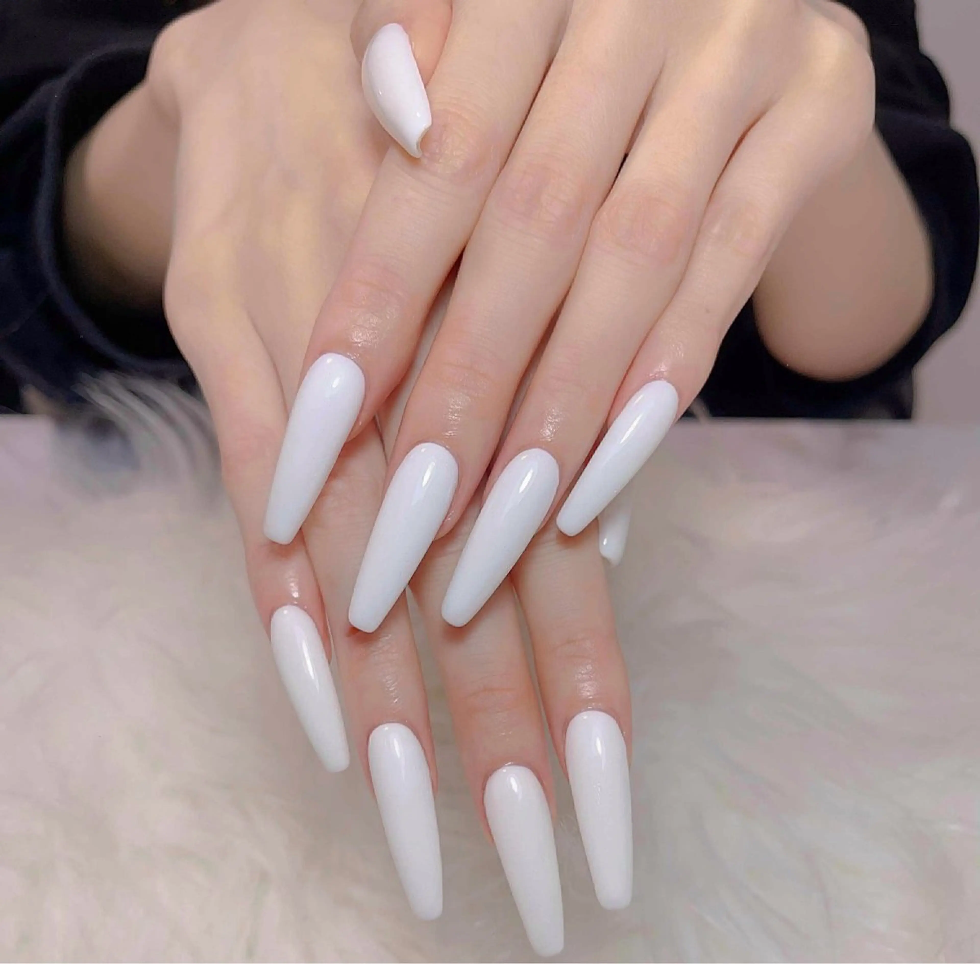 ネイル 長さ出し フレンチネイル 韓国ネイル レース マグネットネイル ハンドネイル nami ナミのネイルデザイン