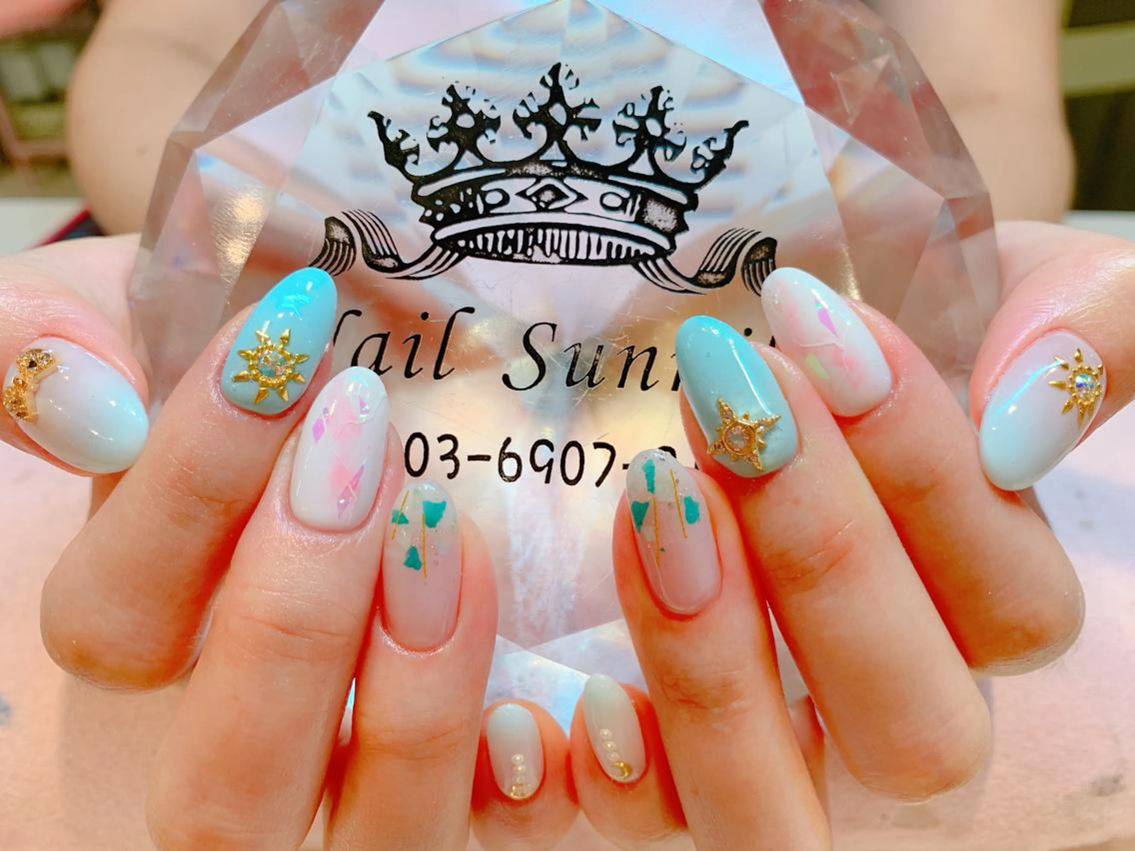 ネイル 長さだし専門店 M2　rikaのネイルデザイン