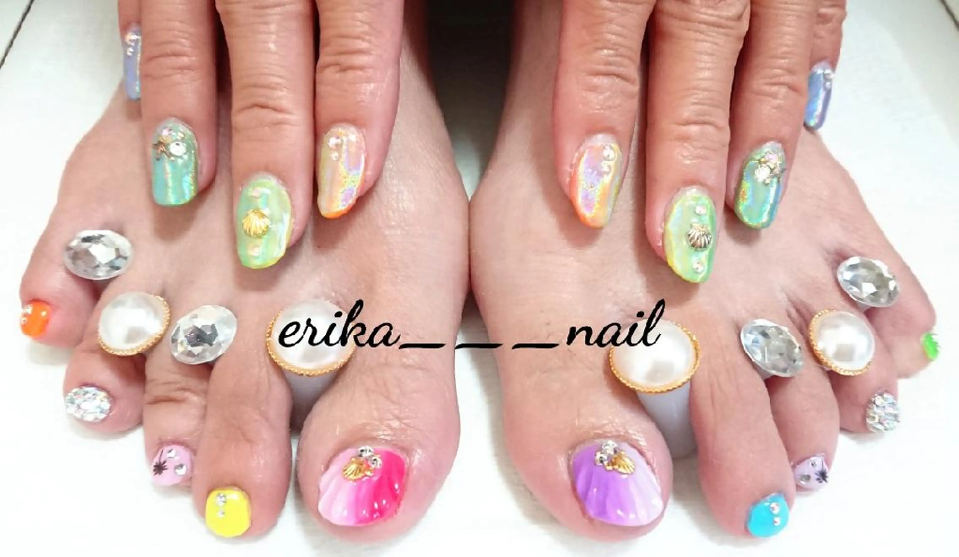 ネイル NAKAJIMA ERIKAのネイルデザイン