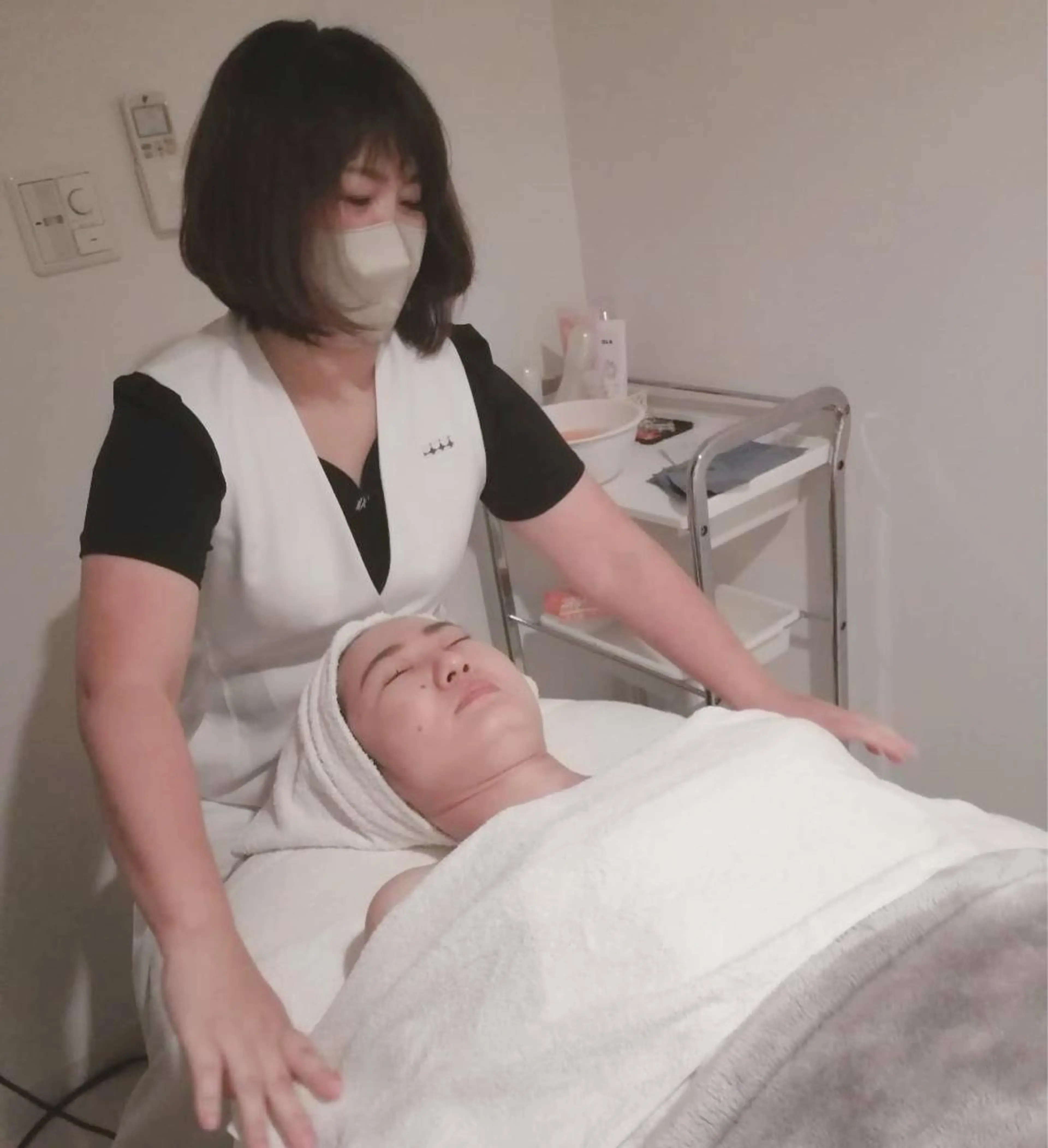 エステティシャン体験💆‍♀️美容スタッフに興味がある方✨✨お仕事体験の写真