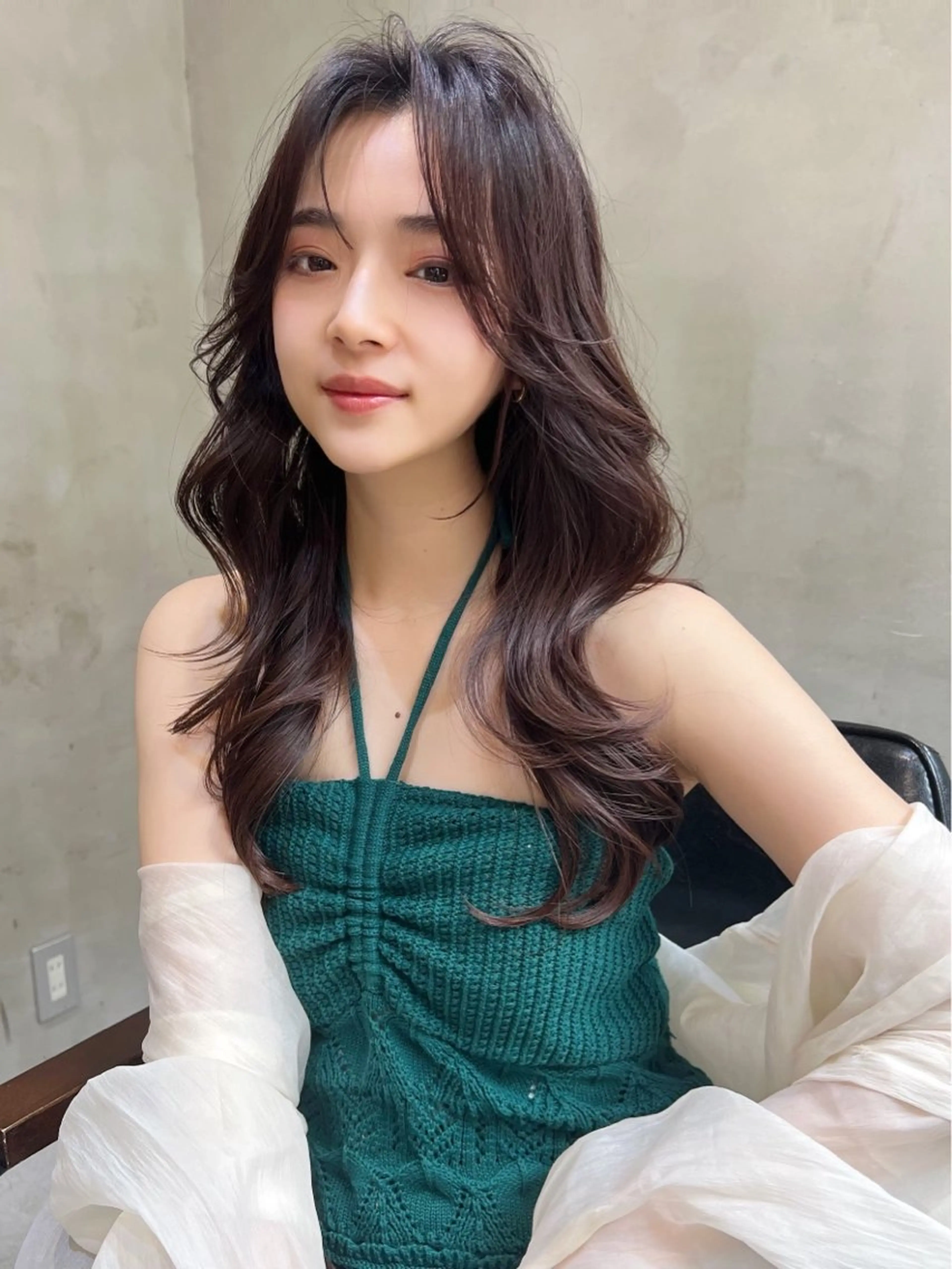 ロング カラー Ameri所属・艶髪／韓国ヘア🎀 Kanon︎︎⁺.のヘアスタイル