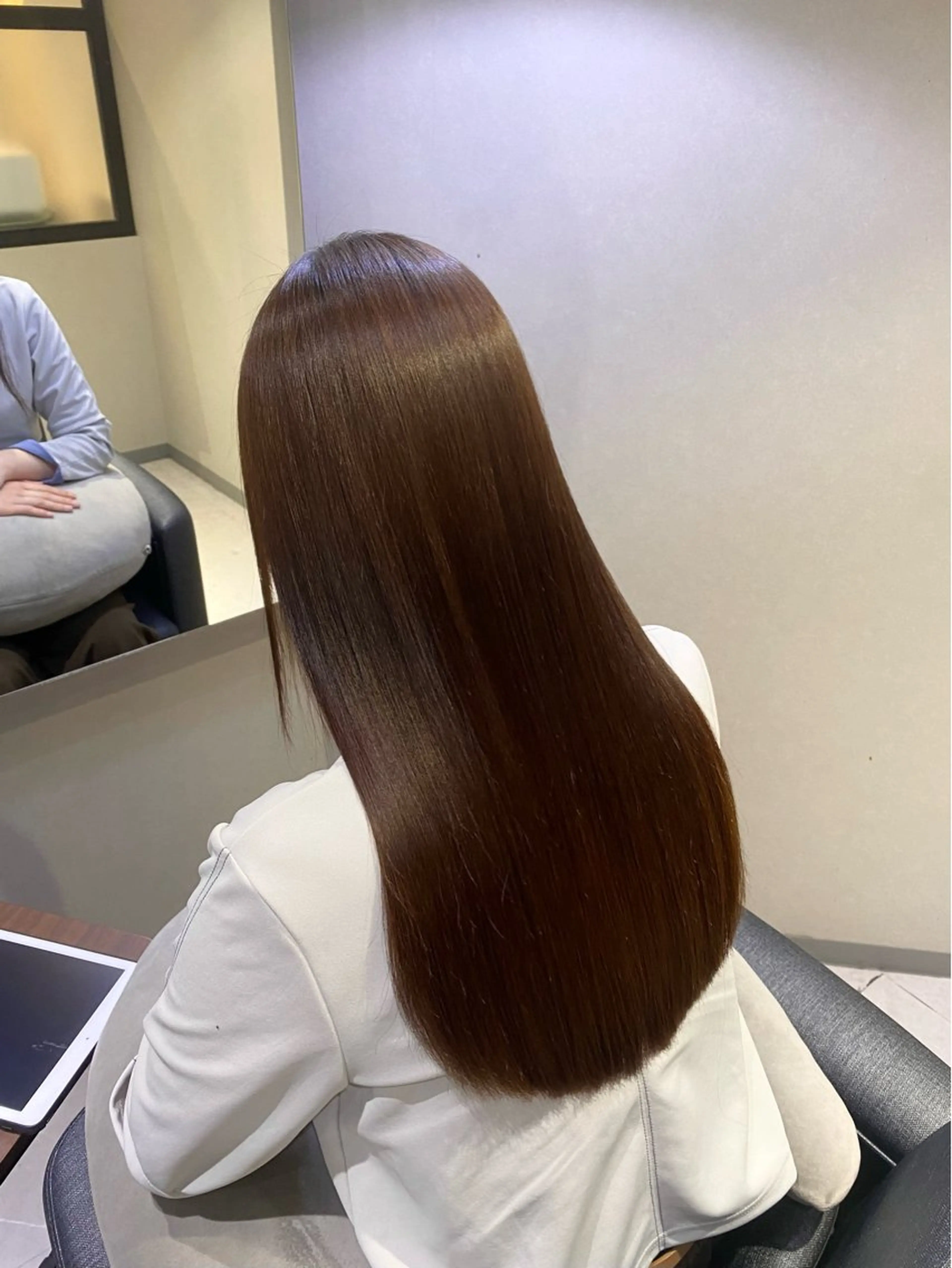 ロング カット 縮毛矯正 トリートメント 🫧髪質改善 🌼きさき🌼のヘアスタイル