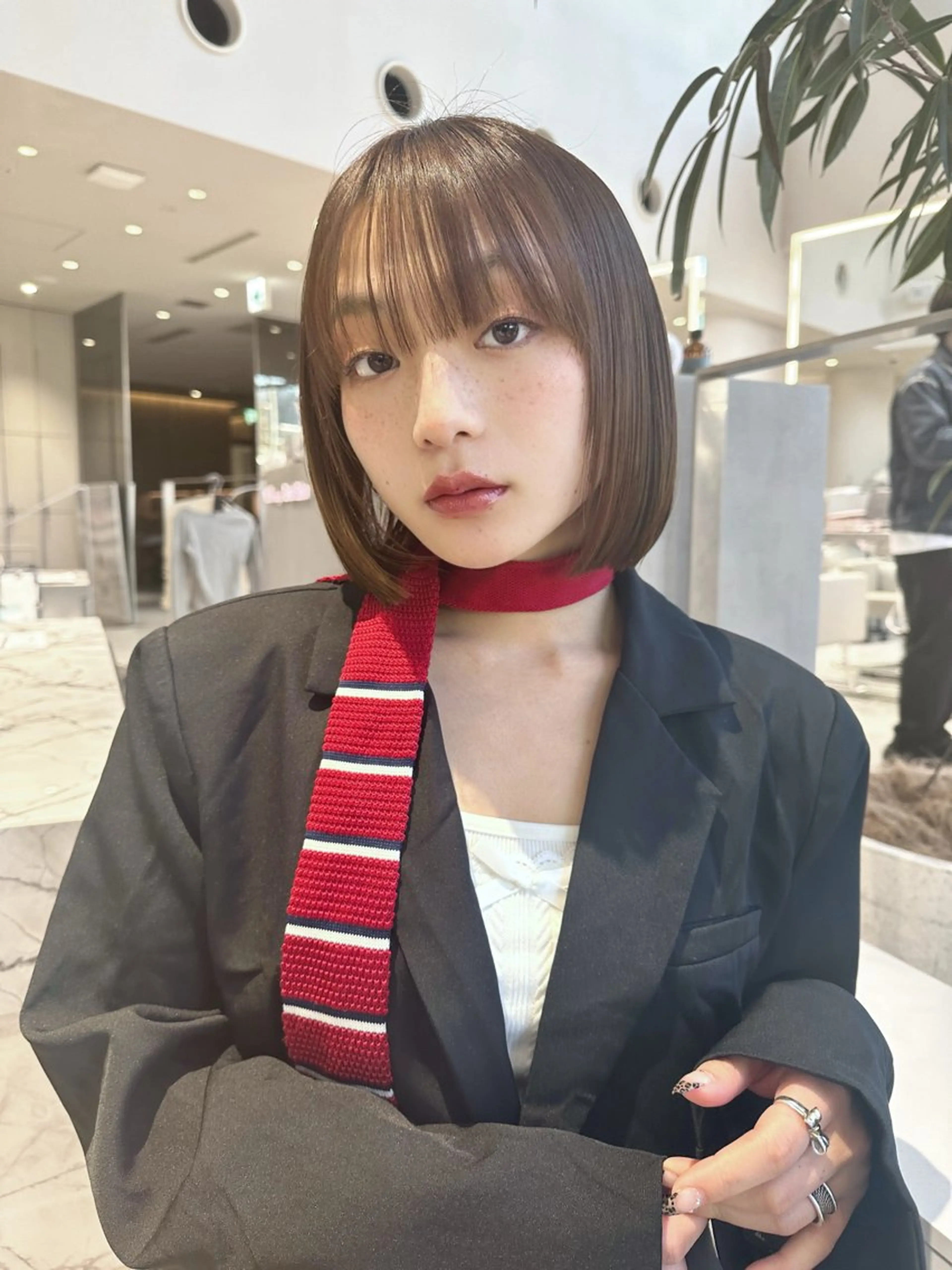 前髪縮毛矯正👩🏻✨の写真