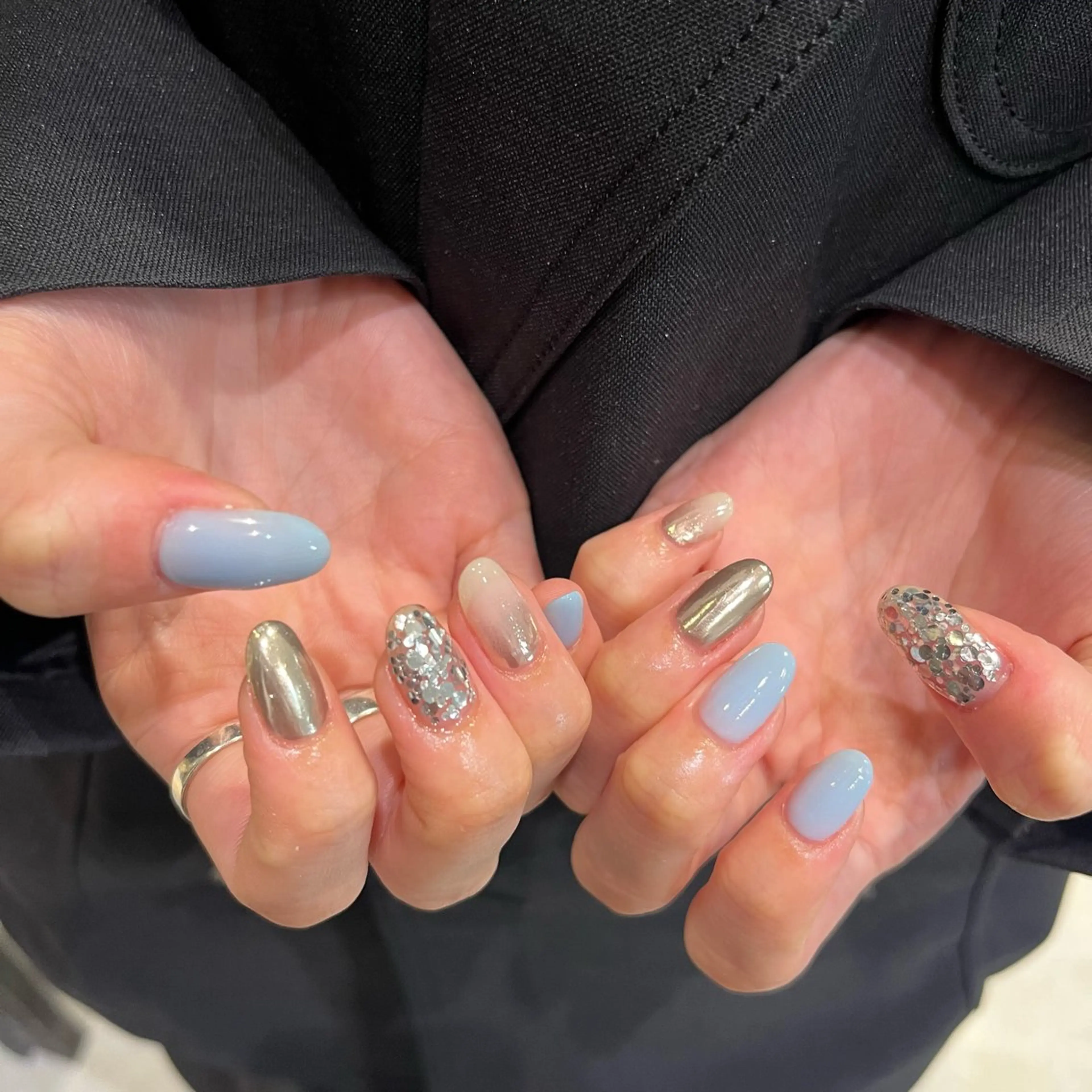 ネイル 小川 奈々花のネイルデザイン