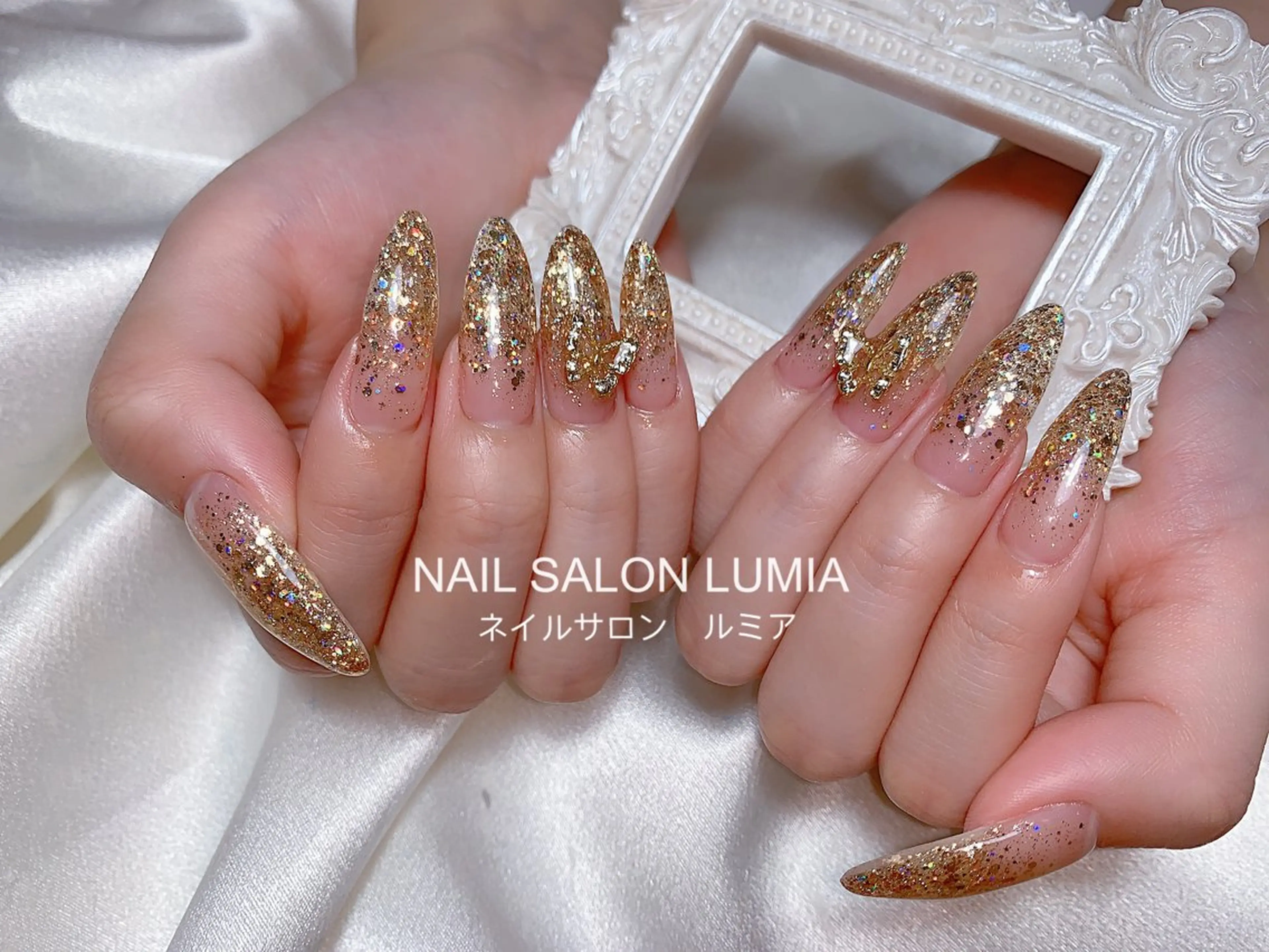 ネイル ハンドネイル ネイルサロン ルミア Lumia 店長のネイルデザイン