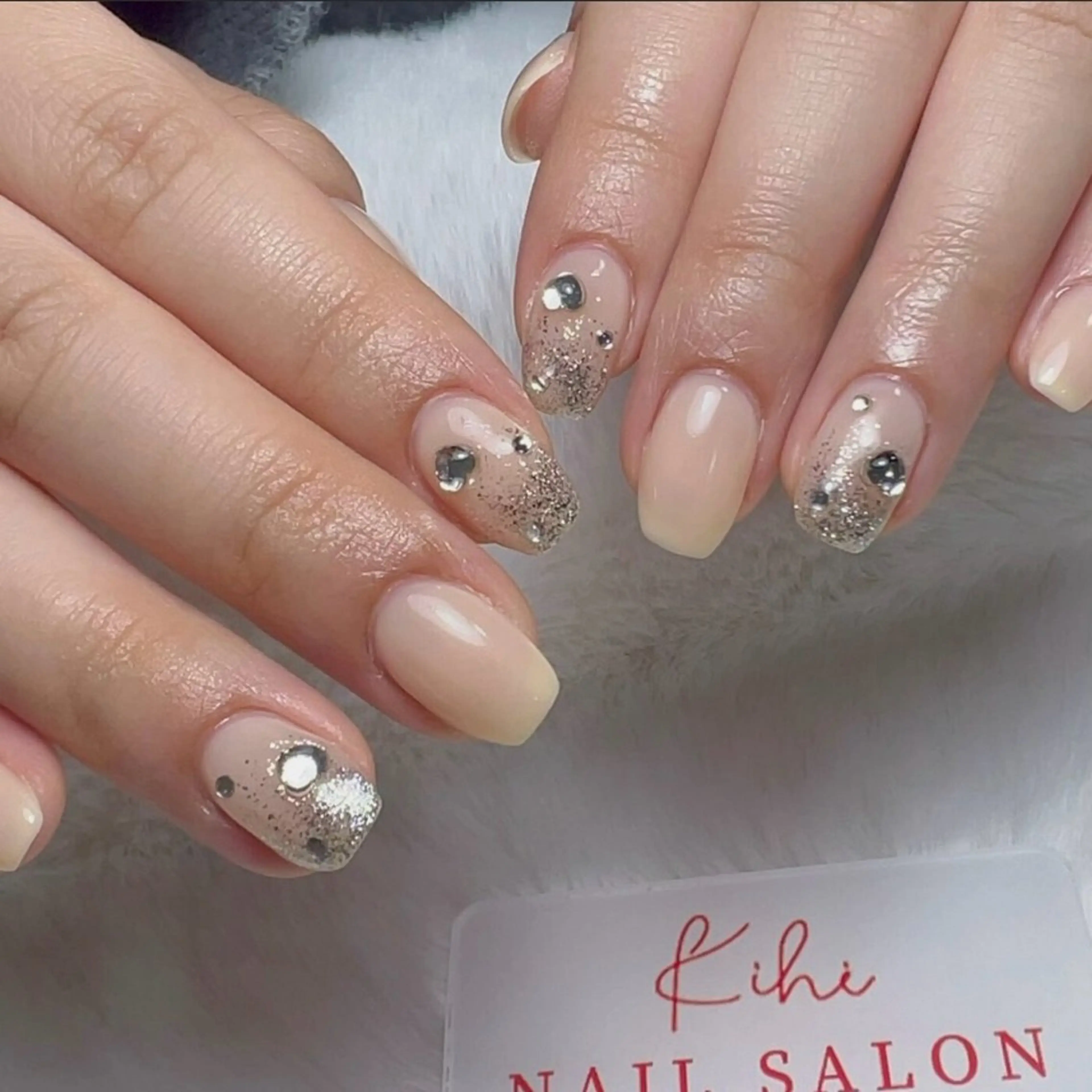 ネイル アートネイル フレンチネイル ジェルネイル グラデーション 韓国ネイル ハンドネイル 久保田 マリコのネイルデザイン