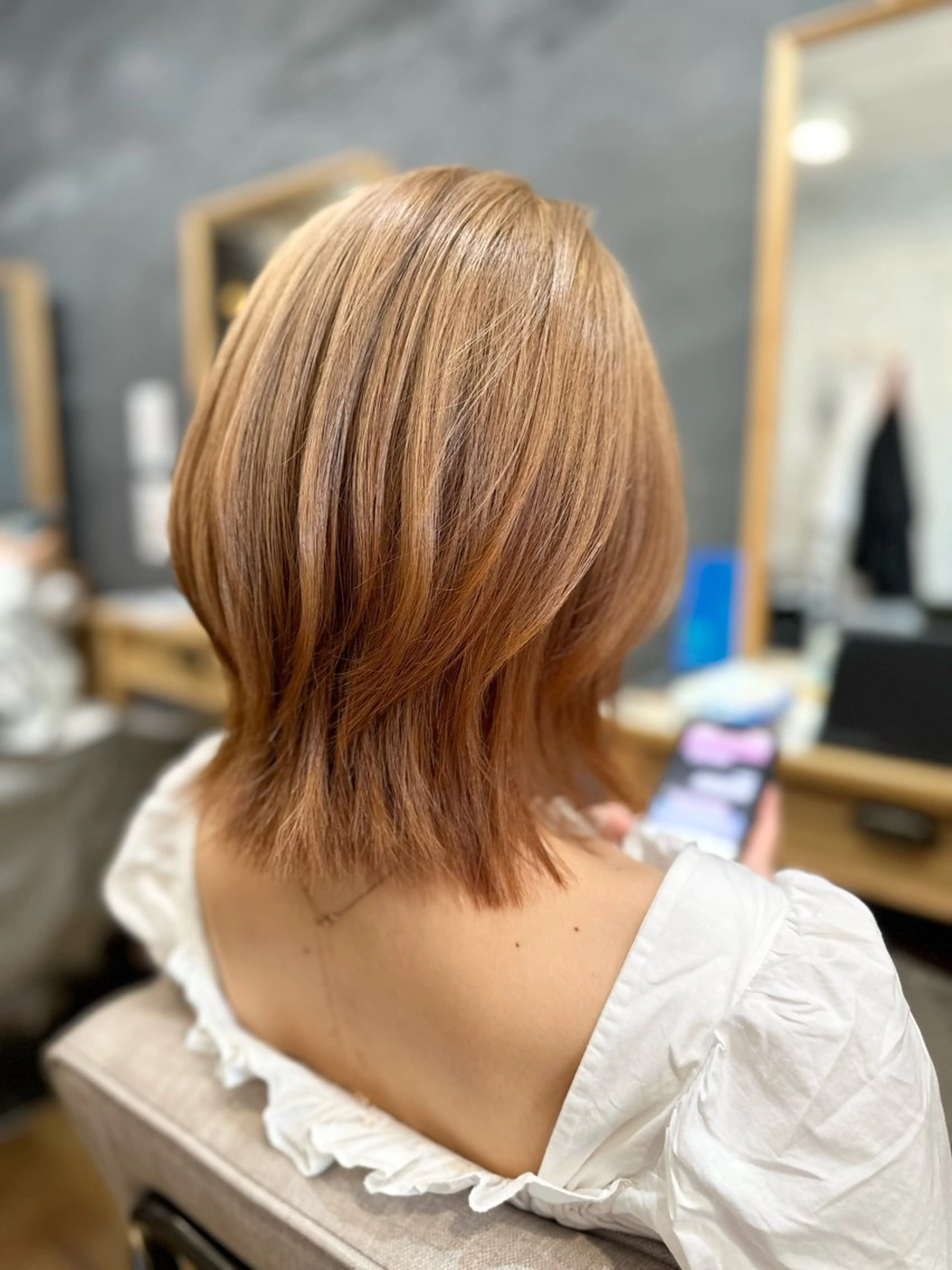 ミディアム カラー Alpha 【abiko】加藤駿のヘアスタイル