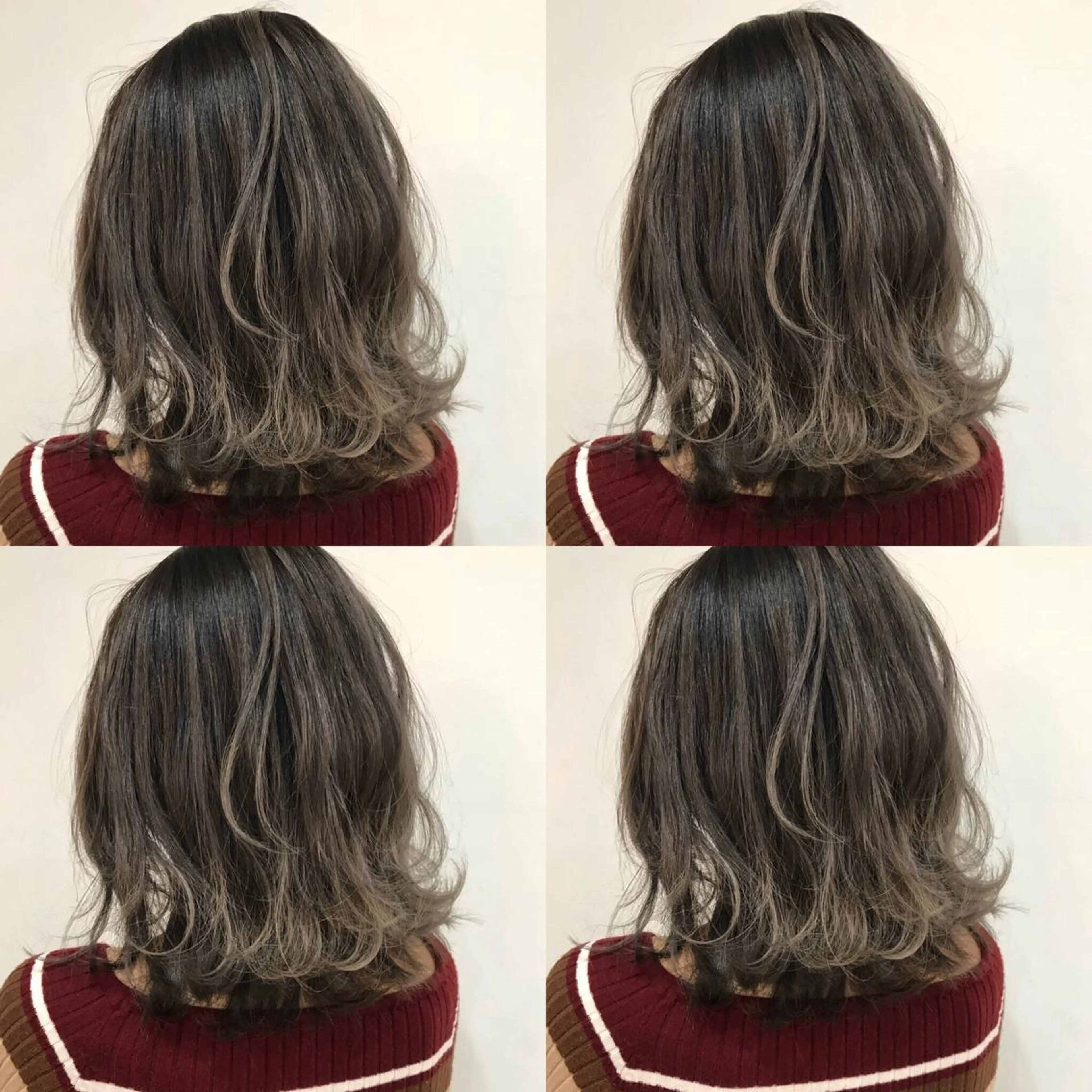ミディアム カラー ✨艶ブリーチカラー ✨四ノ宮裕己のヘアスタイル