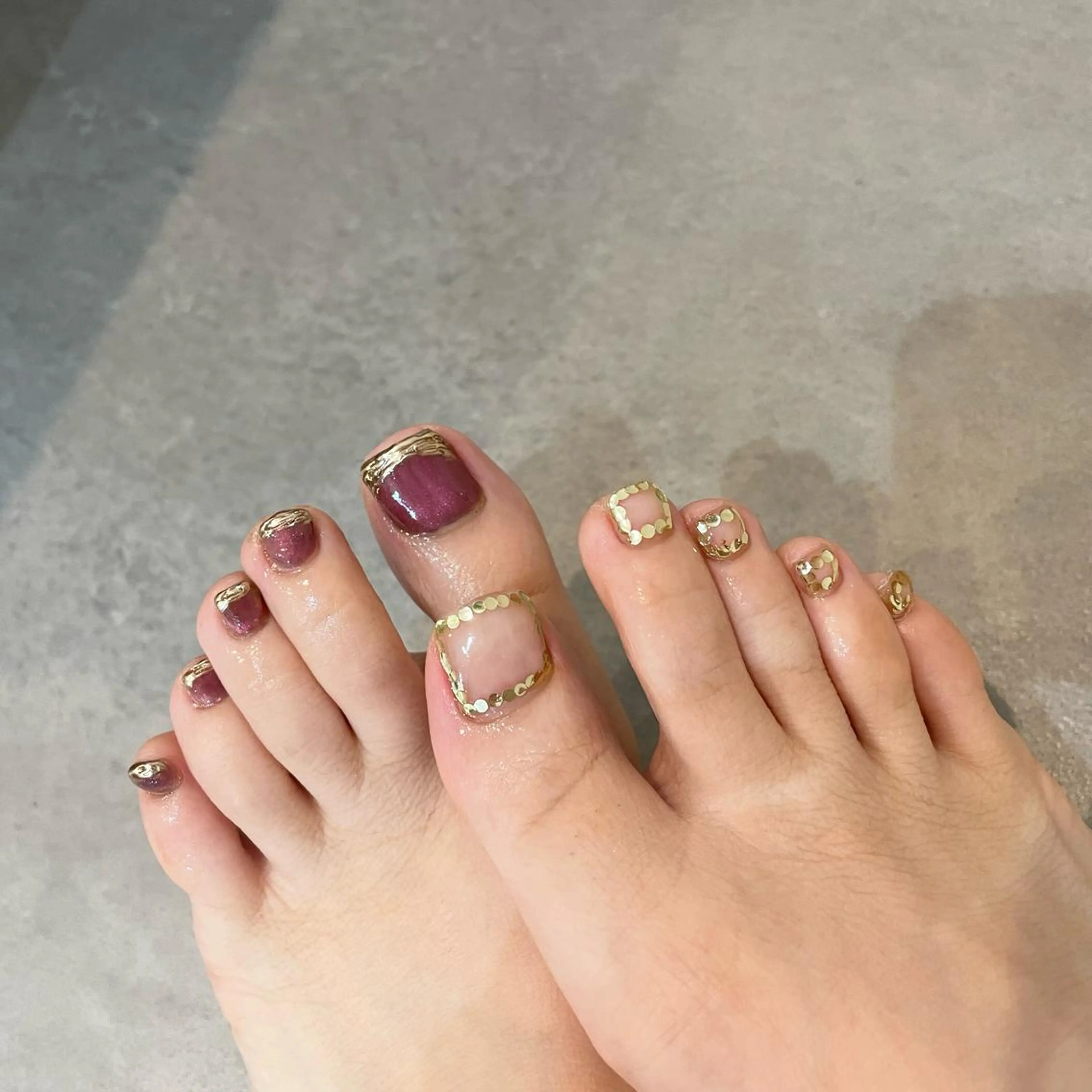 ネイル ホログラムネイル Nail Salon Gummi.のネイルデザイン