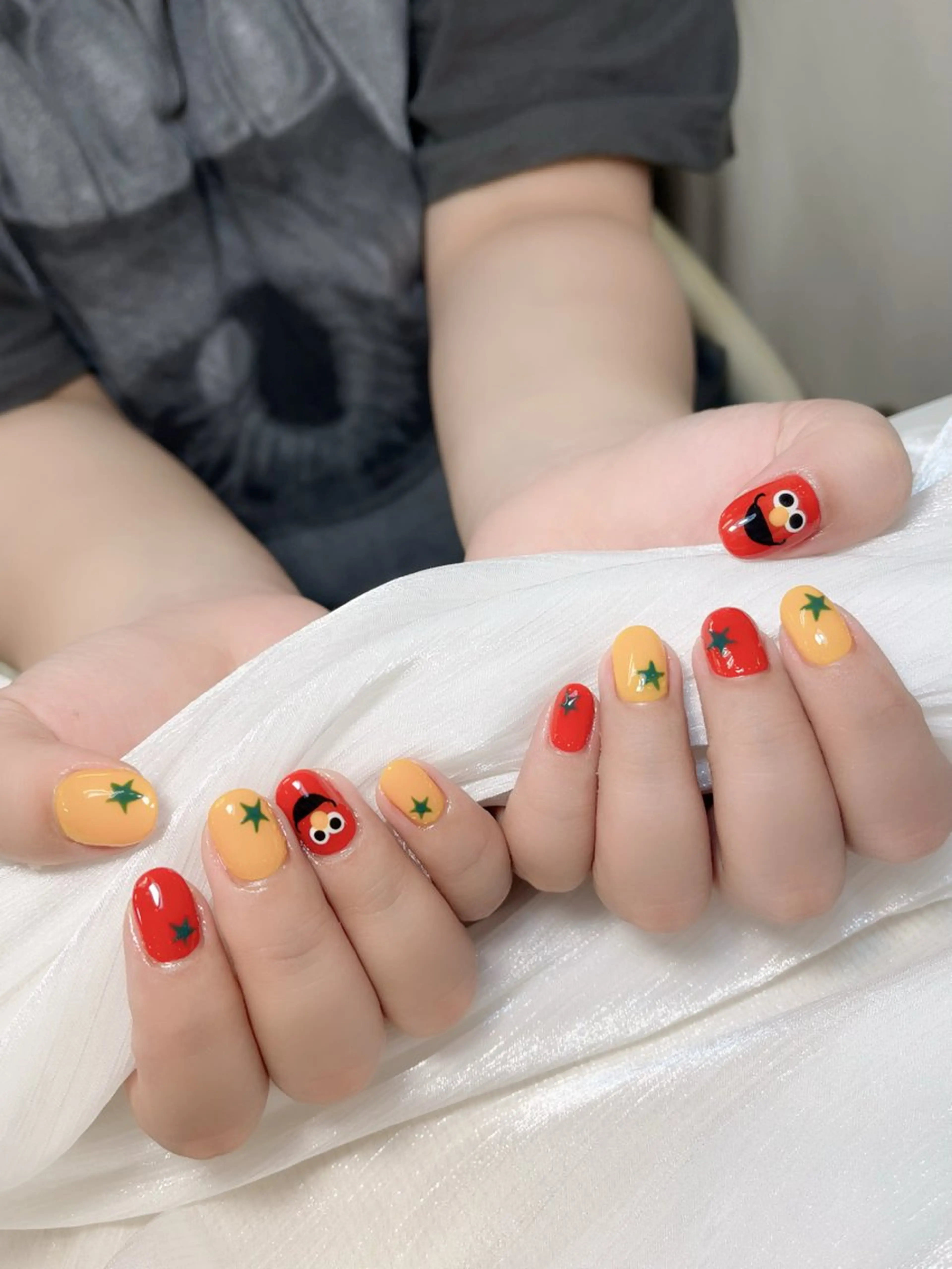 ネイル チークネイル フレンチネイル グラデーション キラキラネイル 韓国ネイル ハンドネイル DUO MI所属・DUO   MI nail salonのネイルデザイン