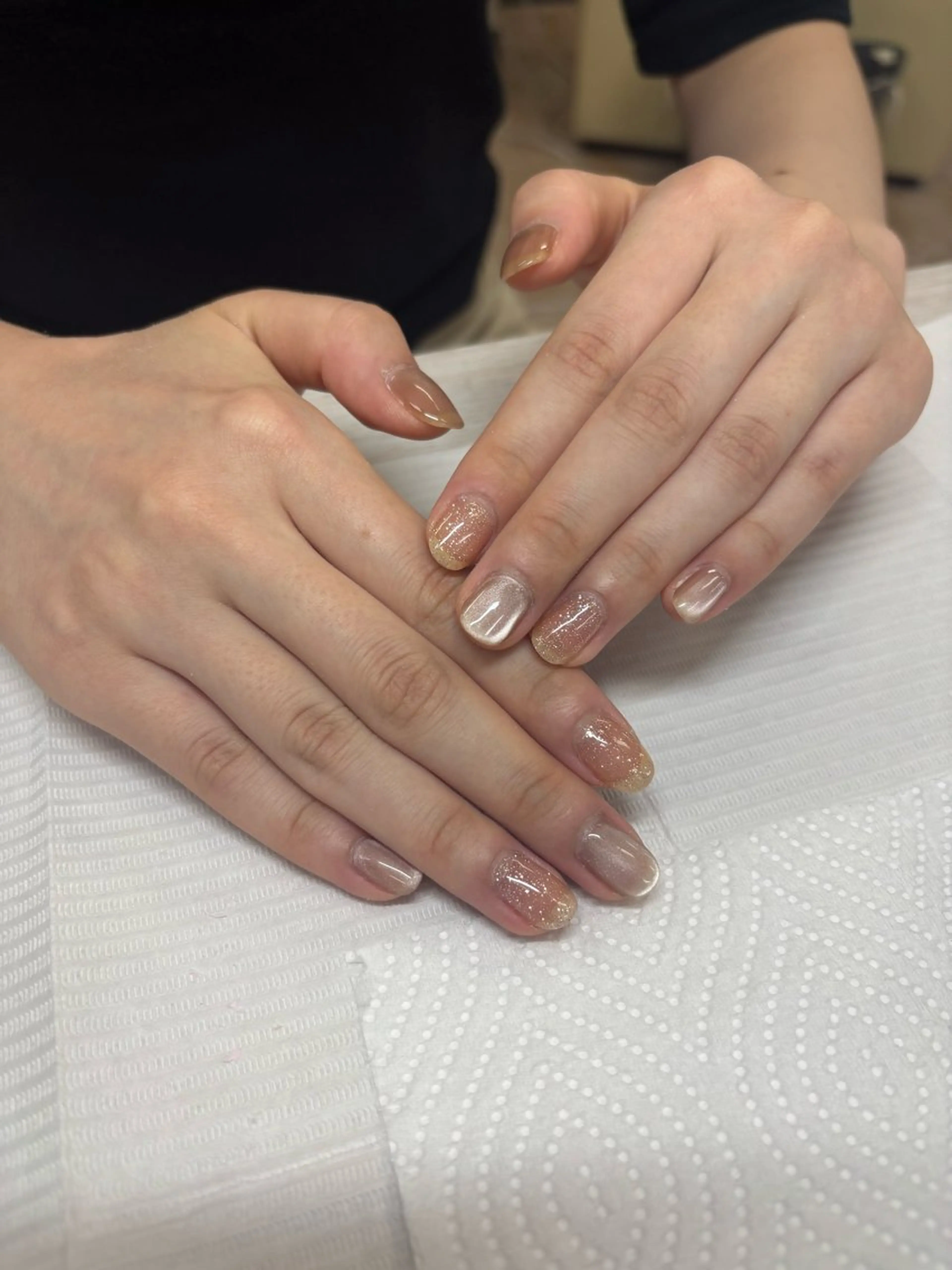 ネイル フラッシュネイル キラキラネイル TRU NAIL & EYE 蒲田店　【トゥルーネイル &アイ】所属・TRU りのあのネイルデザイン