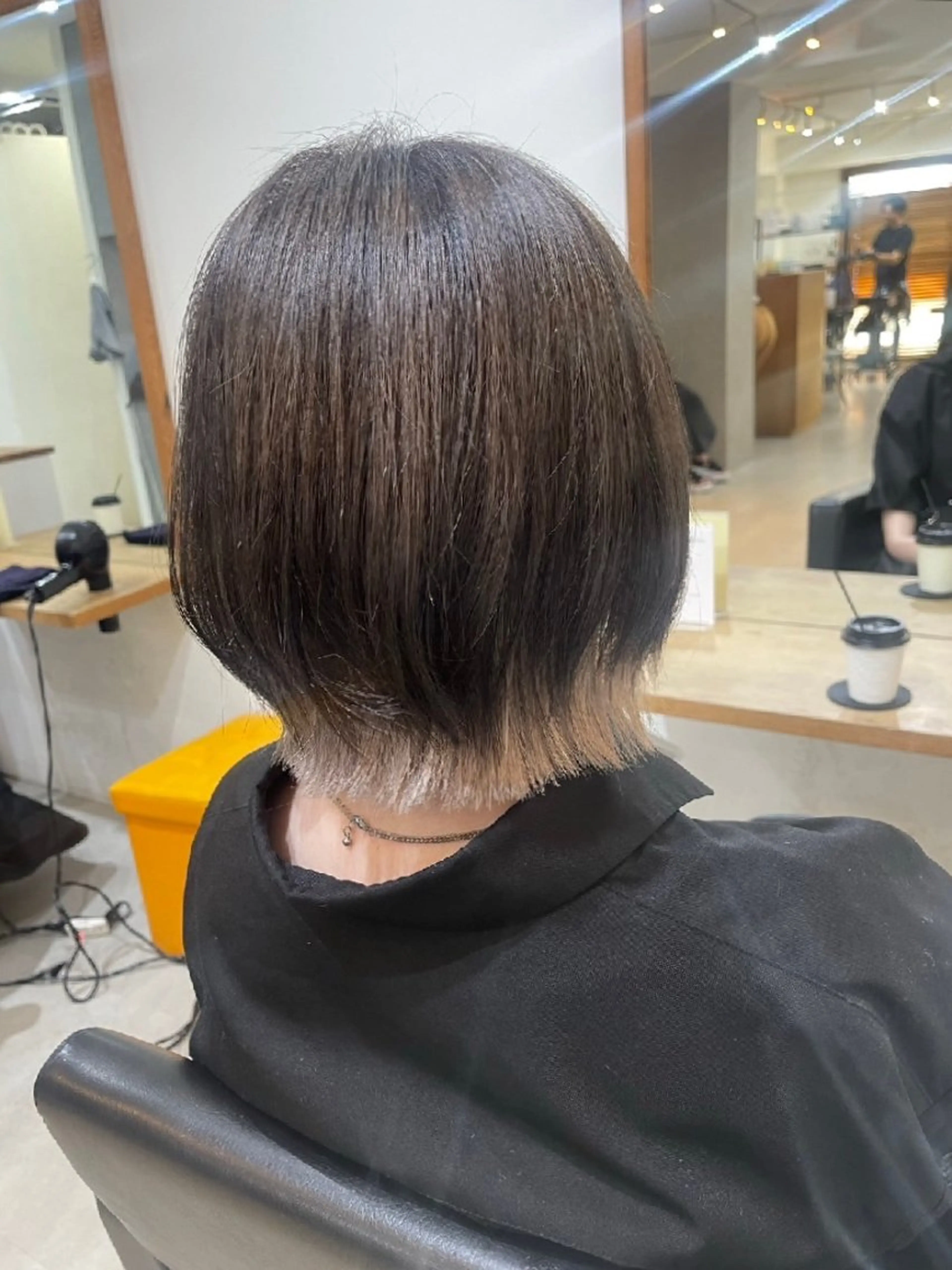 ショート ボブ 🌈扱いやすいボブ /ブリーチ🌈のヘアスタイル