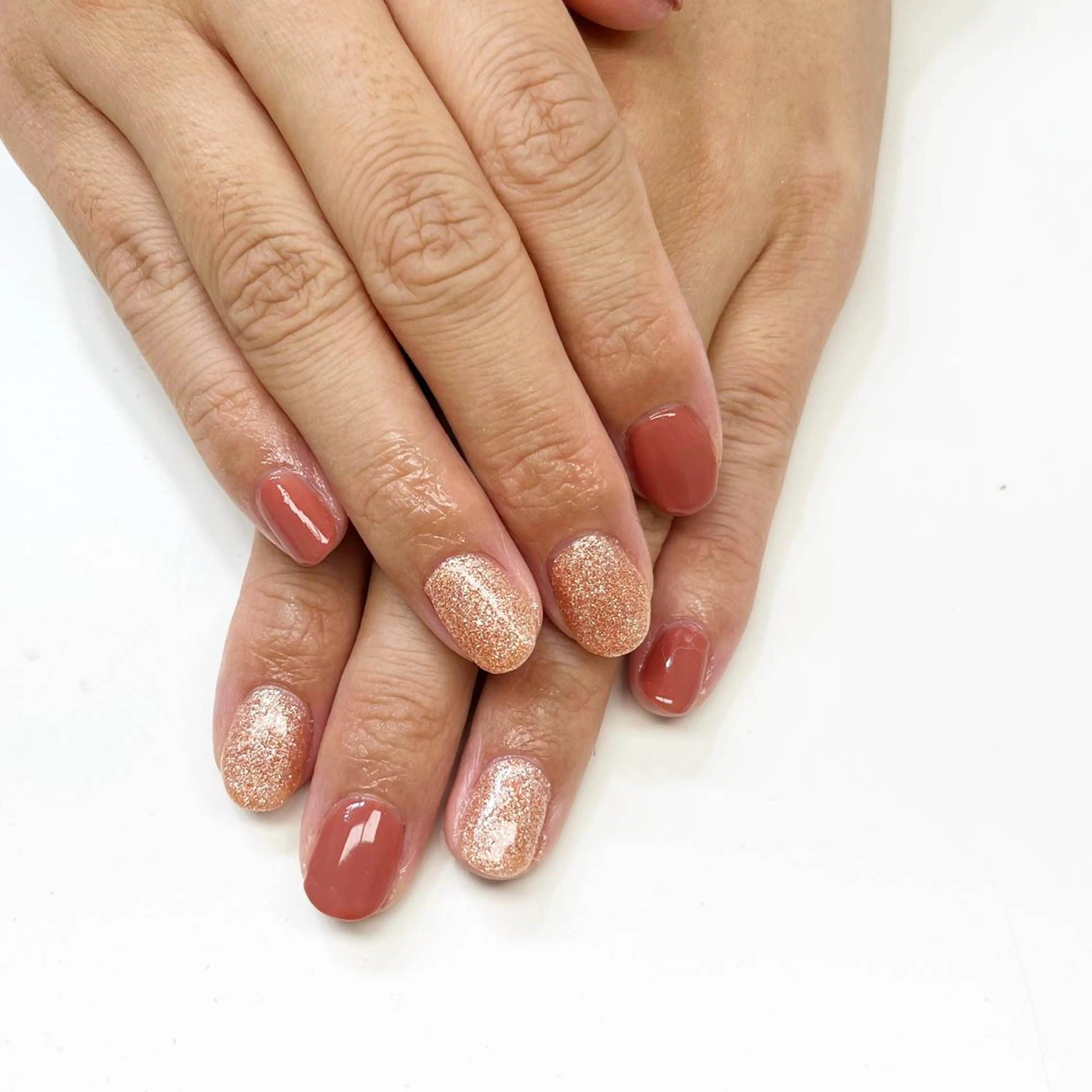 ネイル ラメ(グリッター) ワンカラーネイル ハンドネイル Bianca TORII🌞のネイルデザイン