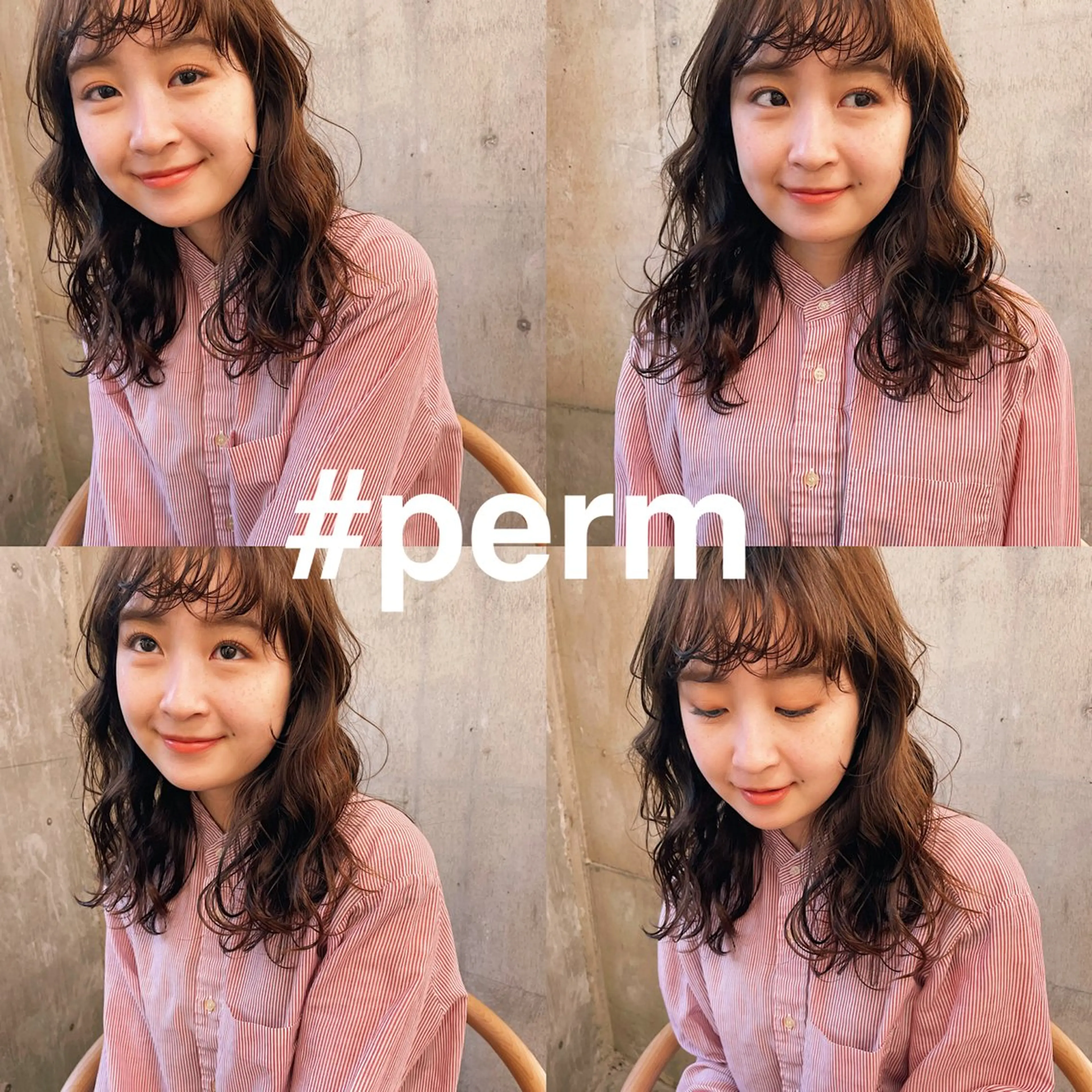 年内だけ🌱保湿ケア付き🌱カット+パーマ+トリートメントの写真