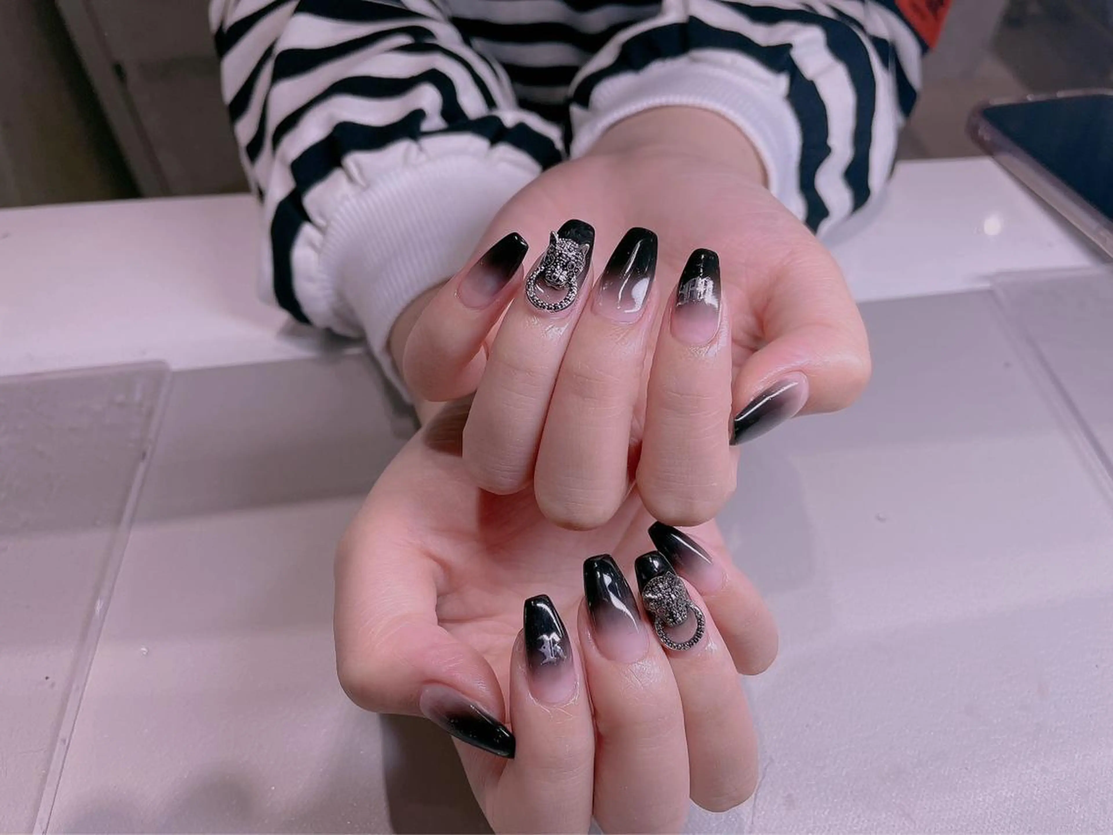 ネイル ハンドネイル 長さだし専門店 M2 rikaのネイルデザイン