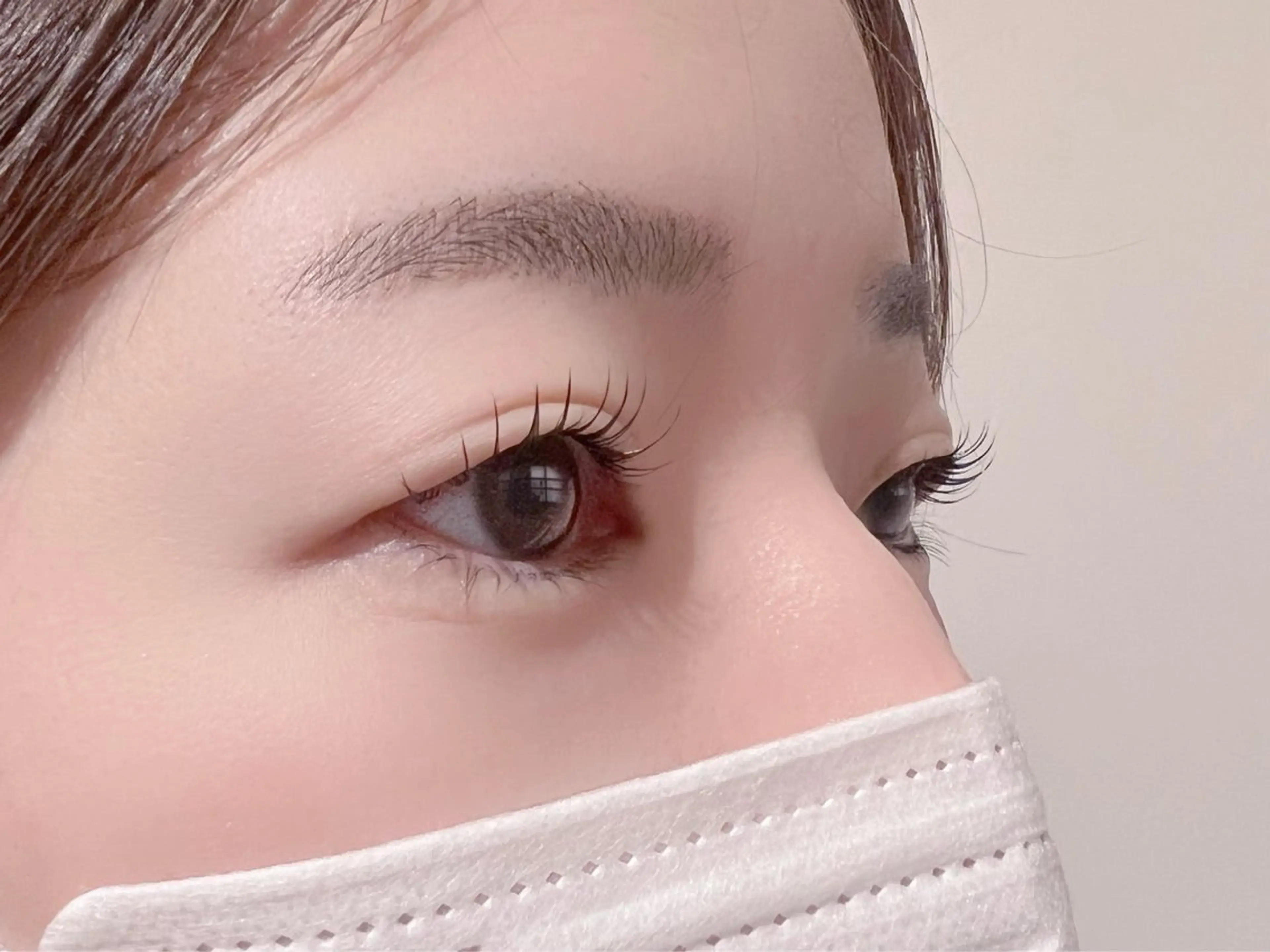 マツエク・マツパ フラットラッシュ マツパ KNACK eye lash RISAのマツエク・マツパデザイン