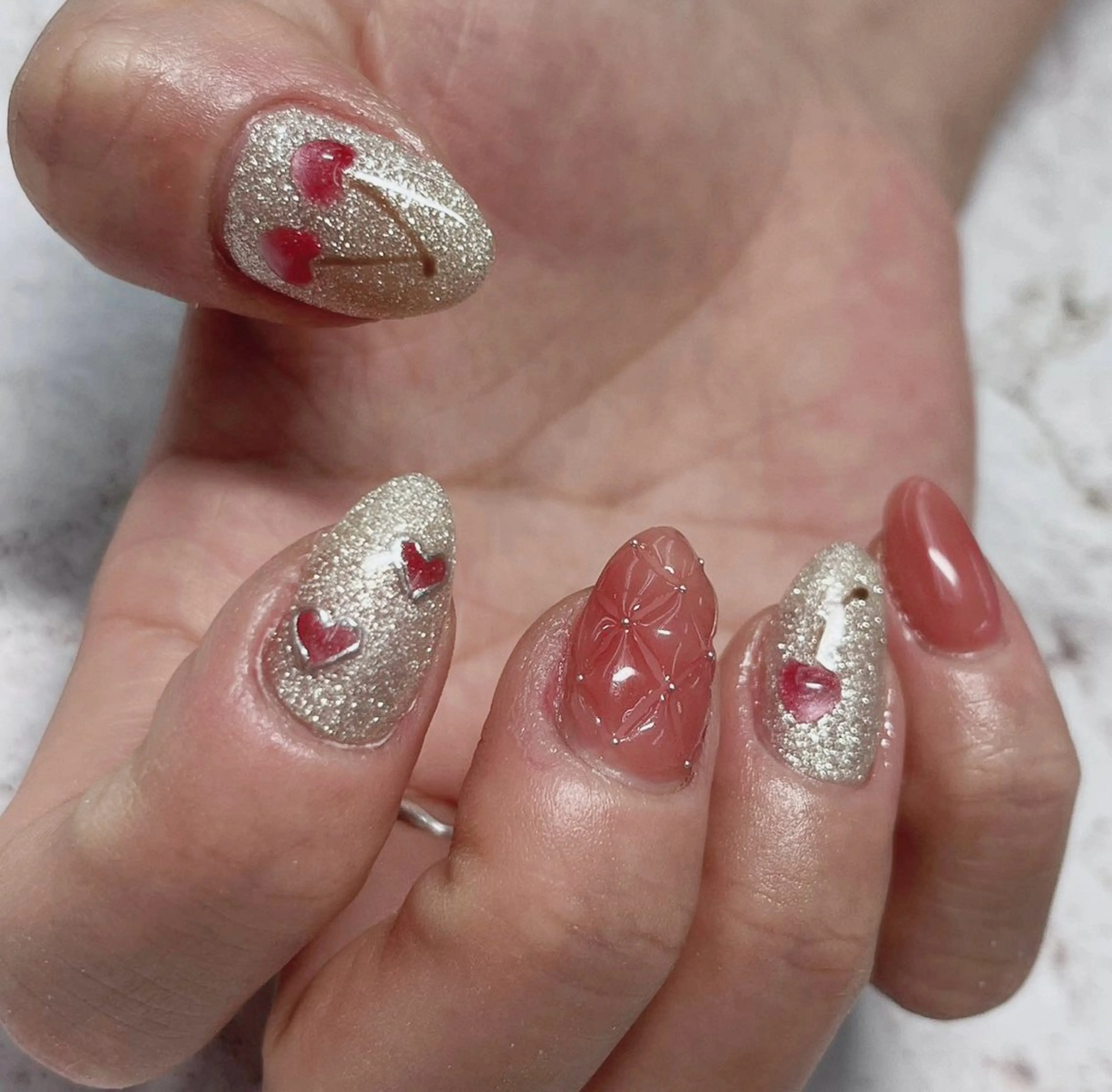 ネイル ハンドネイル ハンドケア れい ^_^のネイルデザイン