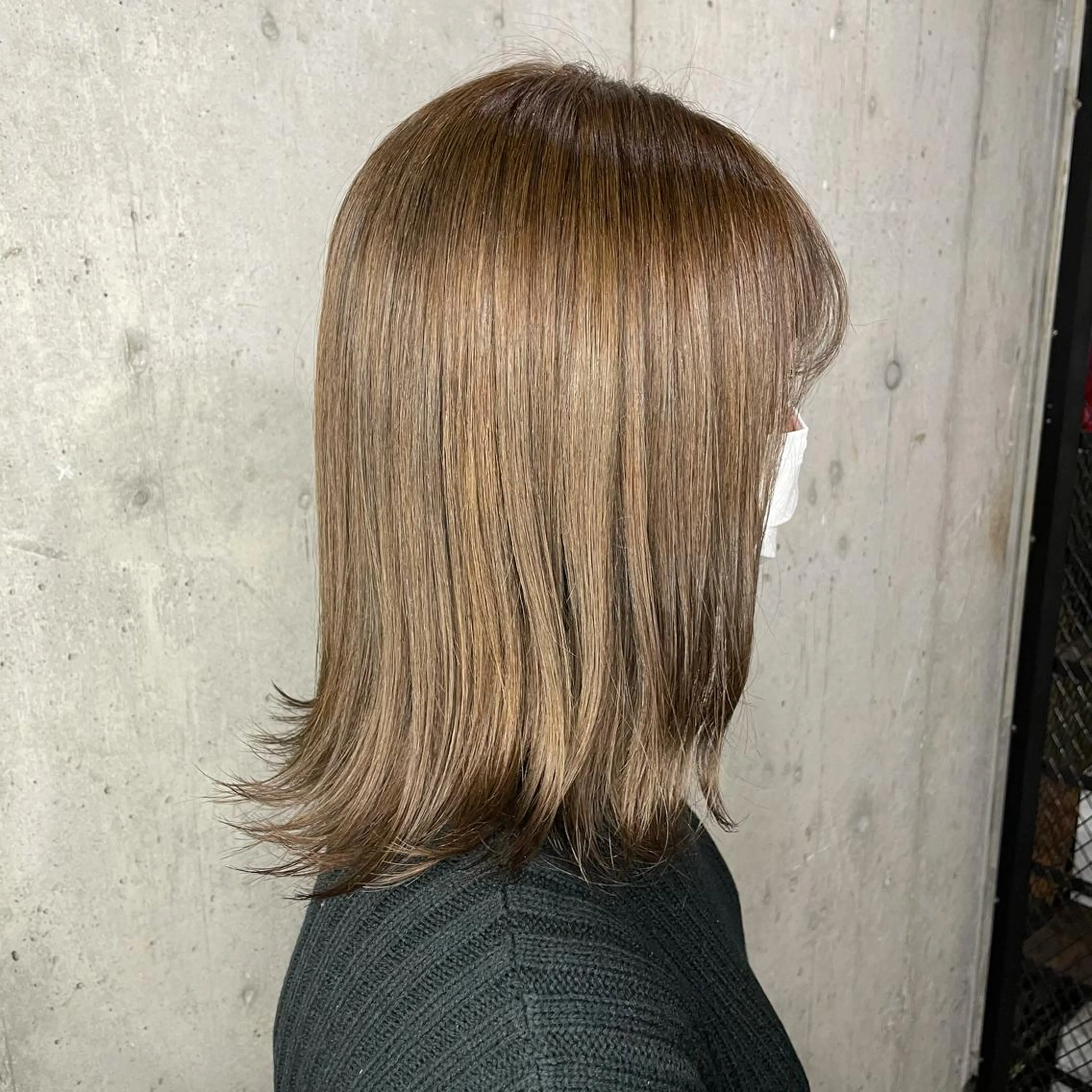 セミロング カラー パーマ ヘアアレンジ メンズ メンズブリーチ ブリーチ ケアブリーチ ボブヘアカット Rikapi❤️のヘアスタイル