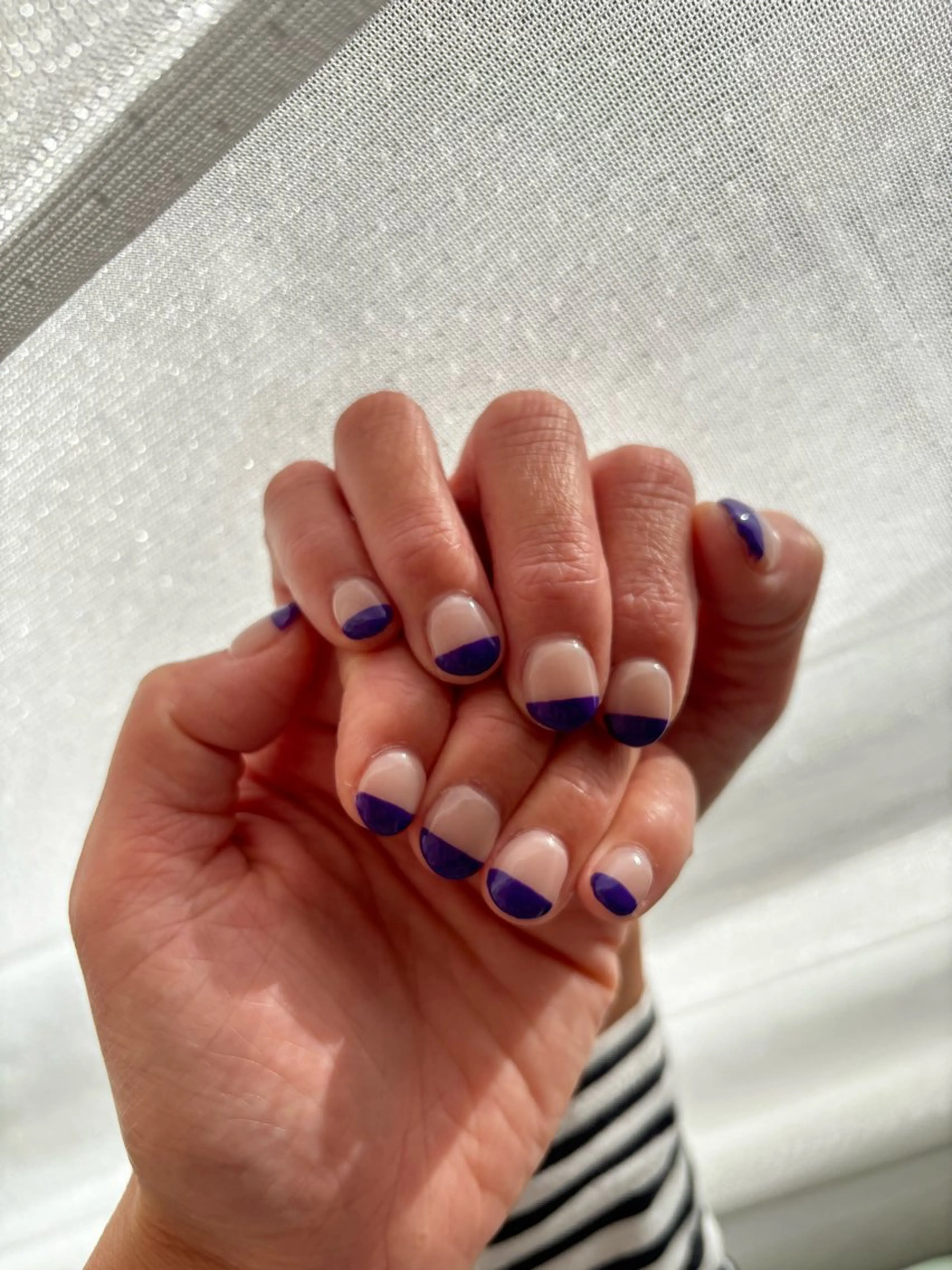 ネイル フレンチネイル 街ノビヨウダツモウ所属・MARU MARUのネイルデザイン