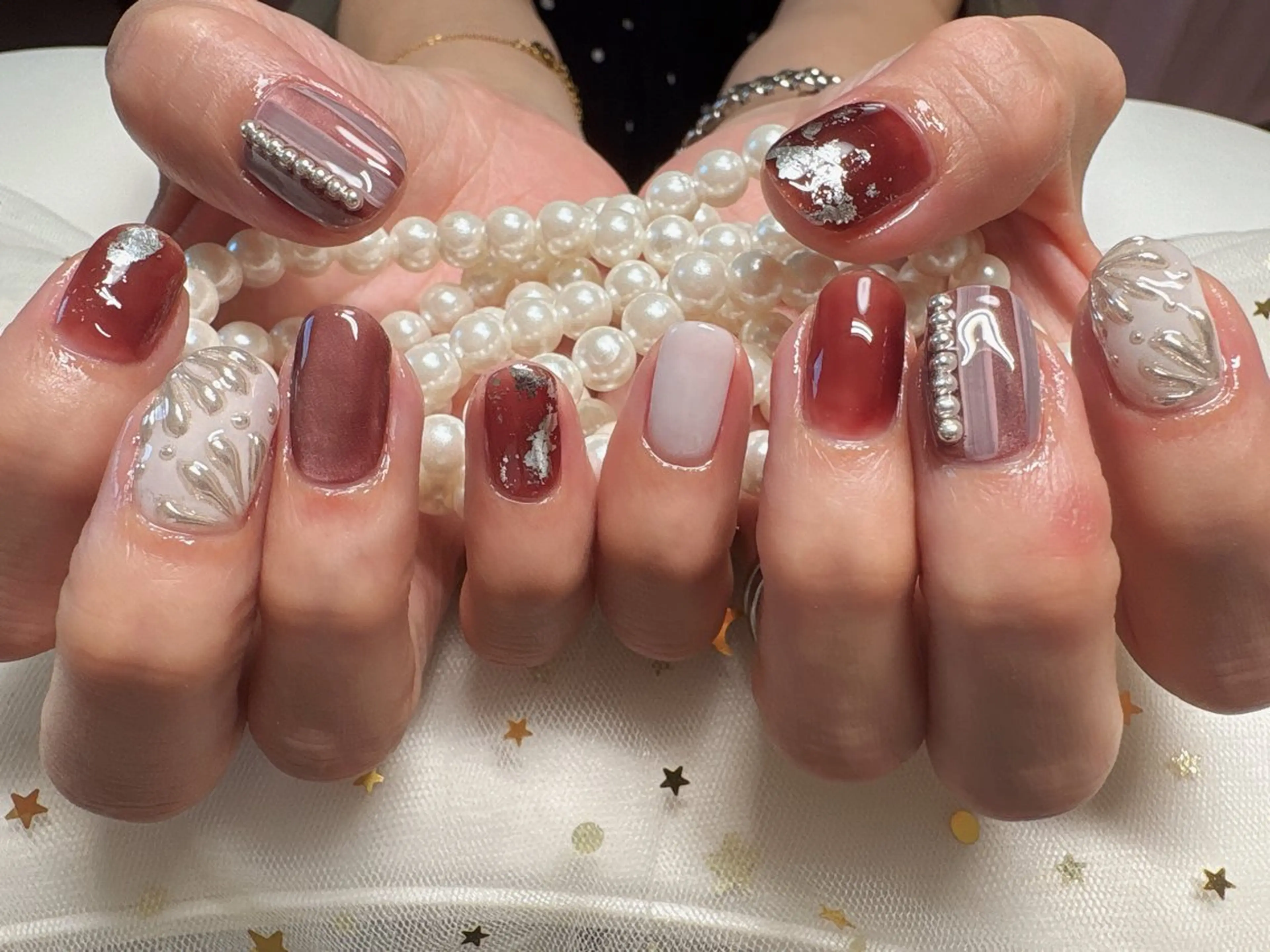 ネイル ハンドネイル ハンドケア 小岩 Saraのネイルデザイン