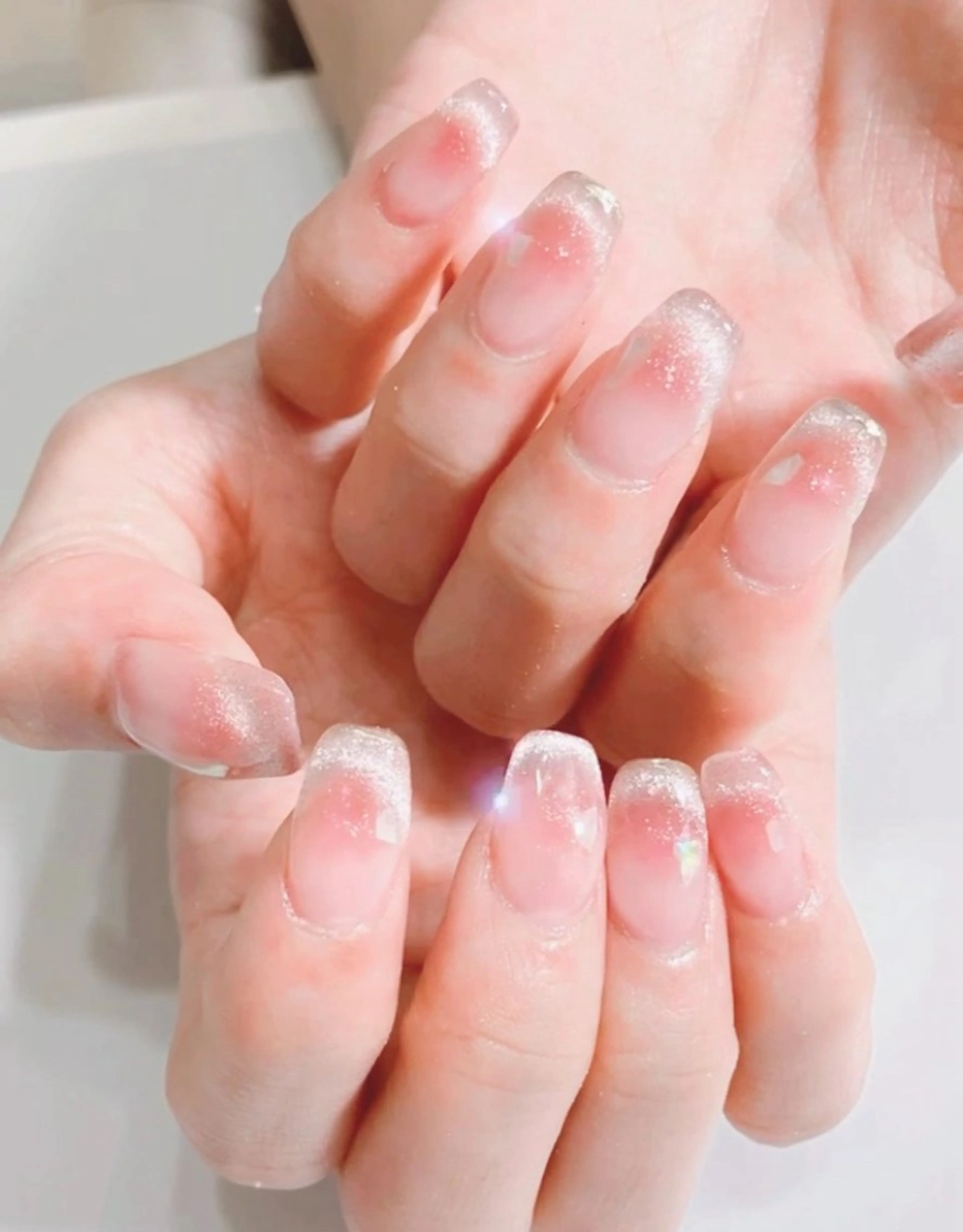 ネイル フレンチネイル マグネットネイル マグネットフレンチ スカルプネイル ワンホンネイル エムネイル サロンのネイルデザイン