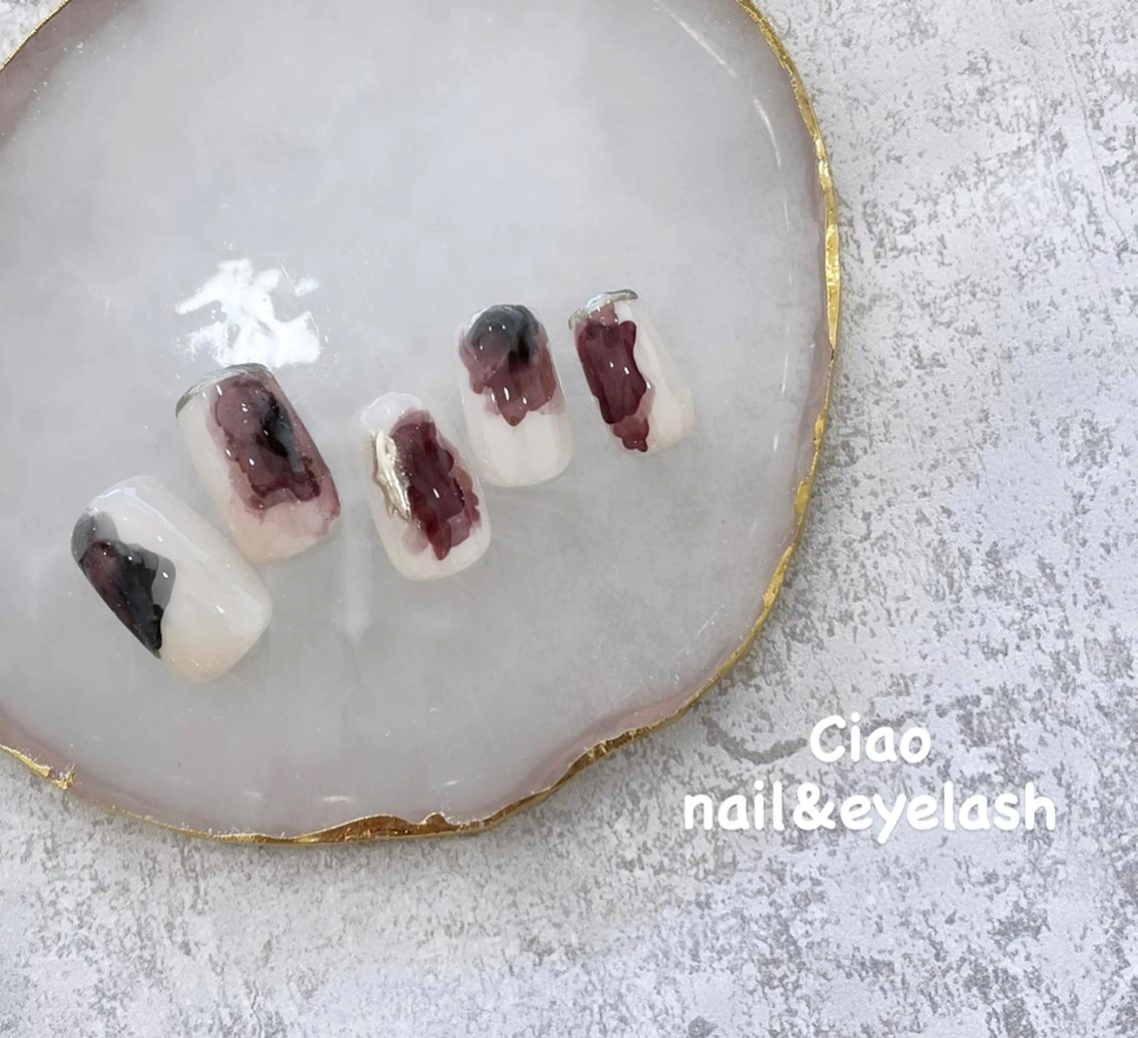 ネイル アートネイル ジェルネイル ニュアンスネイル シンプルネイル 春ネイル #Amin所属・#Amin nail salonのネイルデザイン