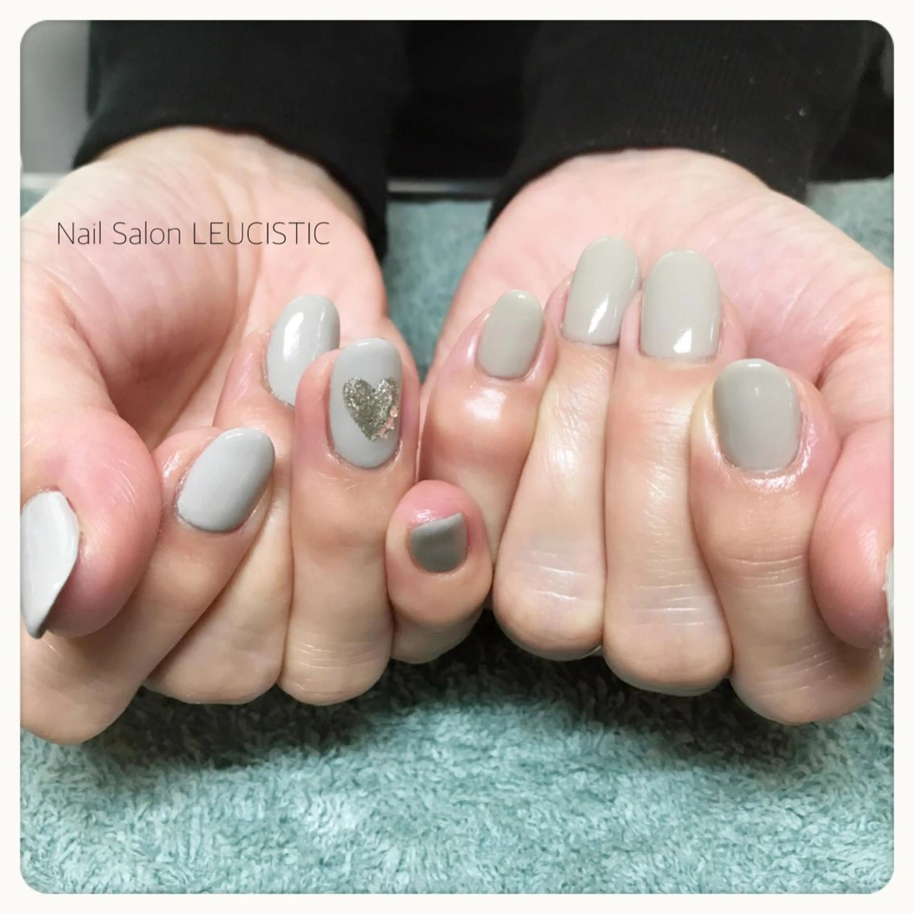 ネイル ハート シルバー 美時雨・bishigure所属・美時雨 bishigureのエステ・リラクイメージ