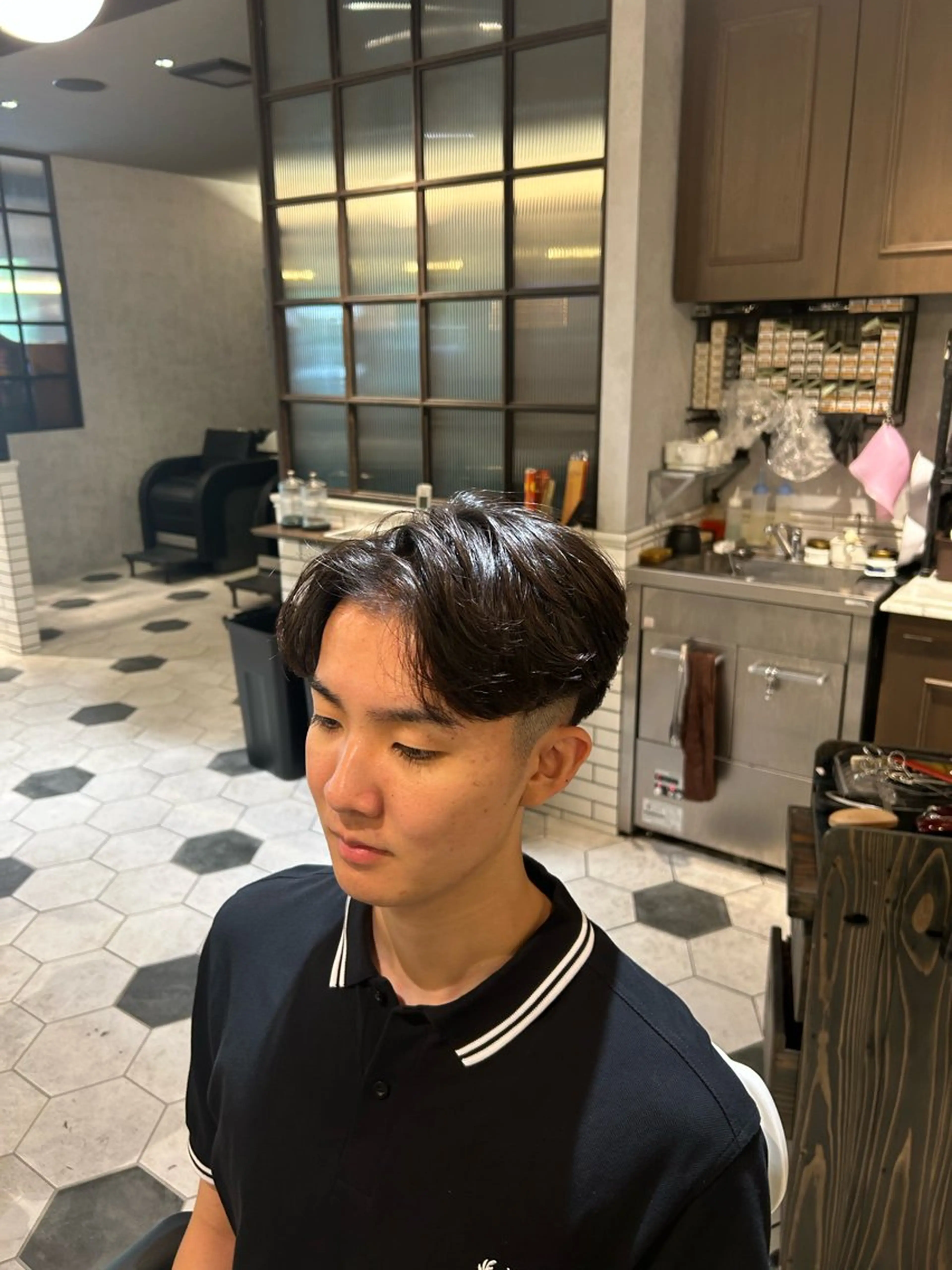 ショート BARBER BROS 長堀橋店所属・奥 圭人｜メンズスタイルのヘアスタイル