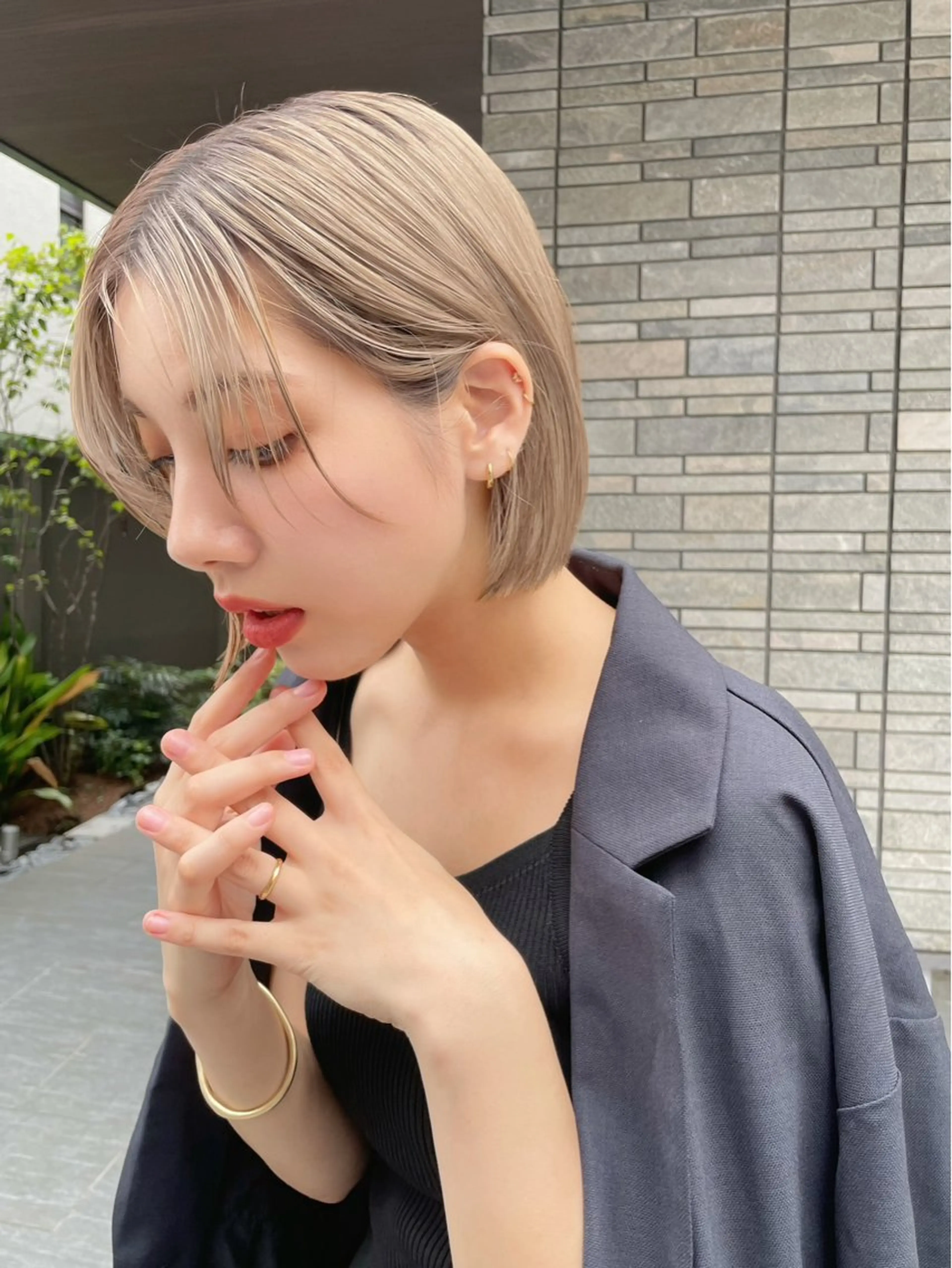 ミディアム カラー 外国人風ヘア スペシャリスト★高沼のヘアスタイル