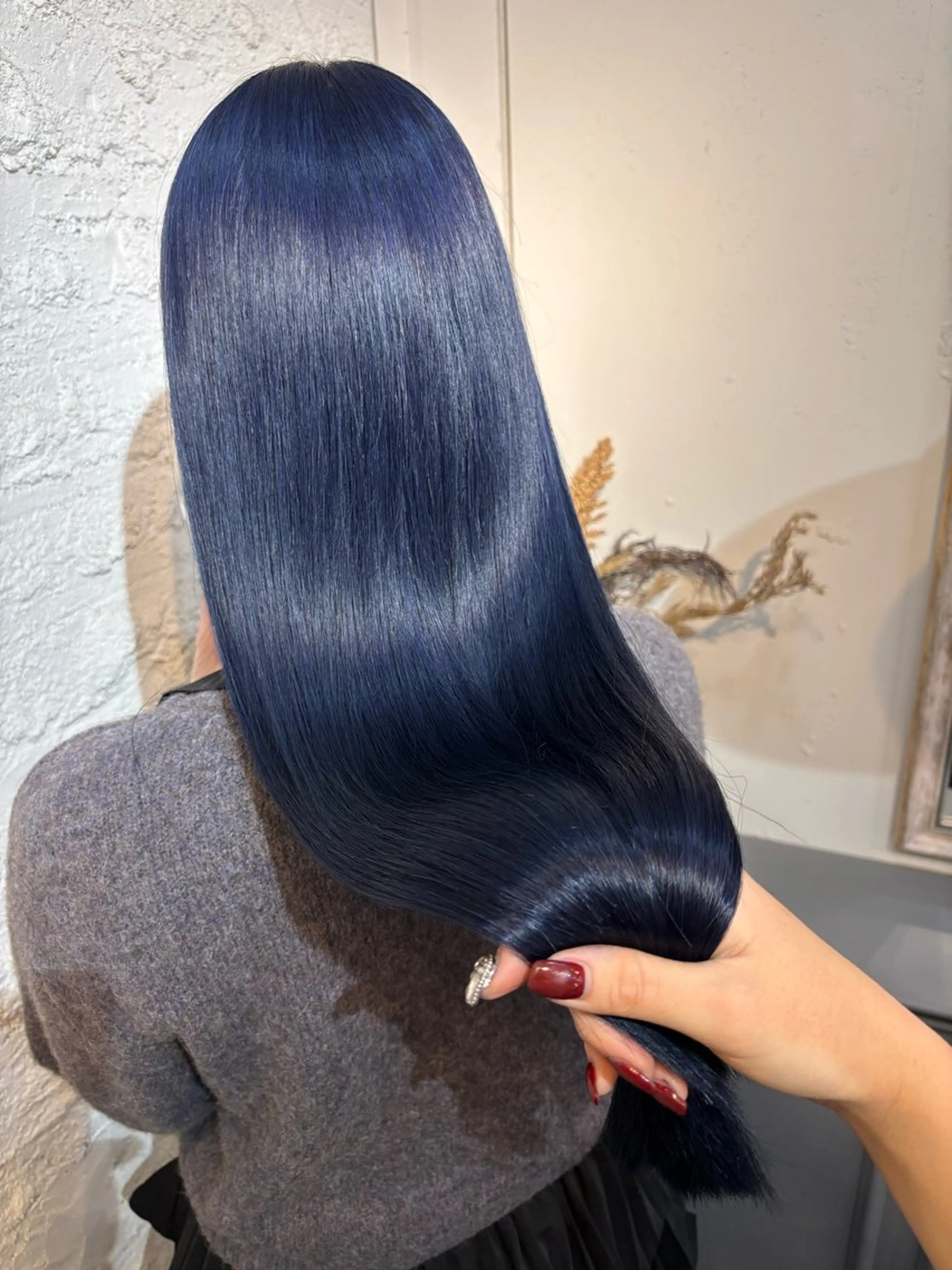 ロング カラー 関口 玲那のヘアスタイル