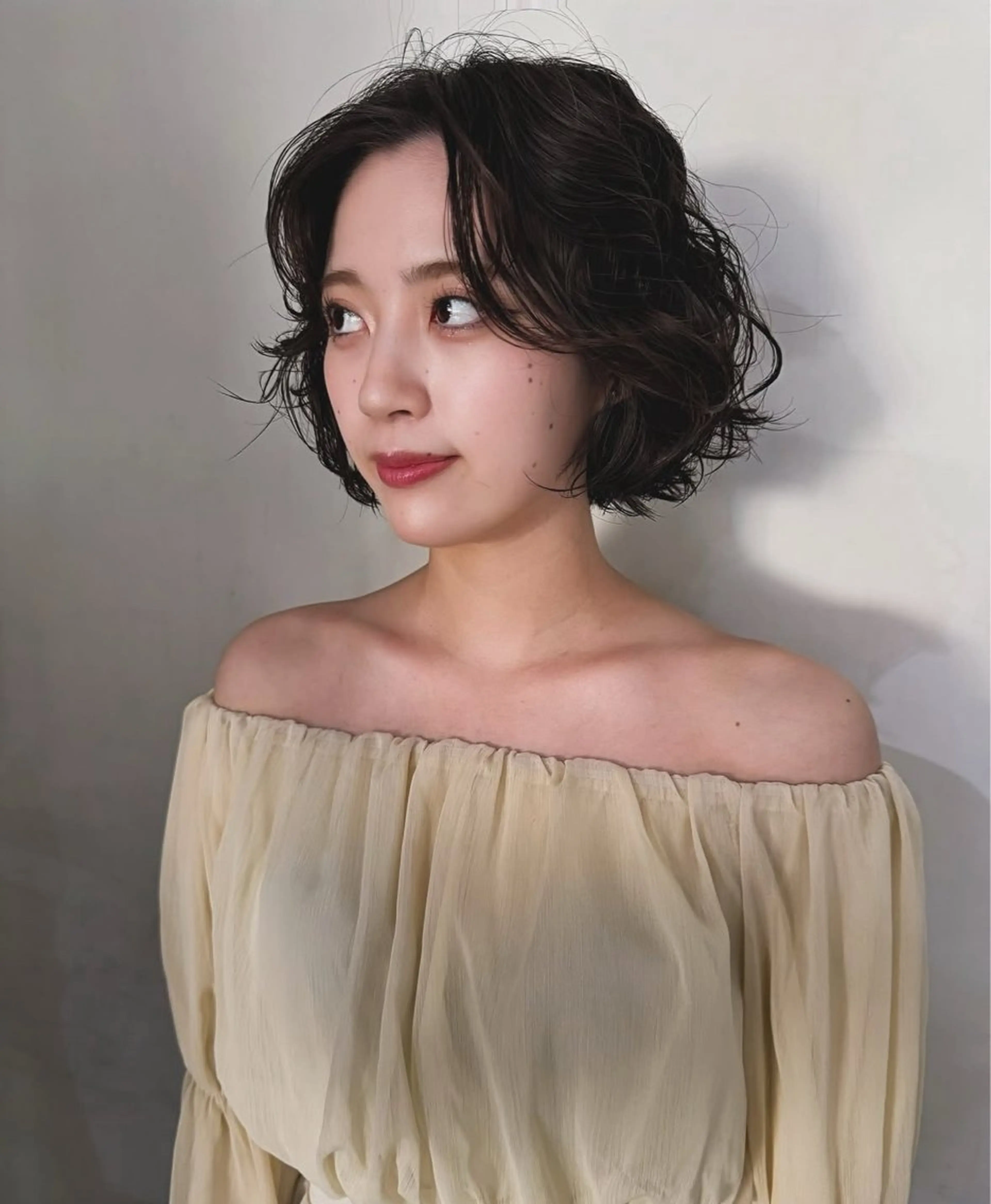 ショート パーマ 🎀Maho🎀ボブ × 髪質改善のヘアスタイル