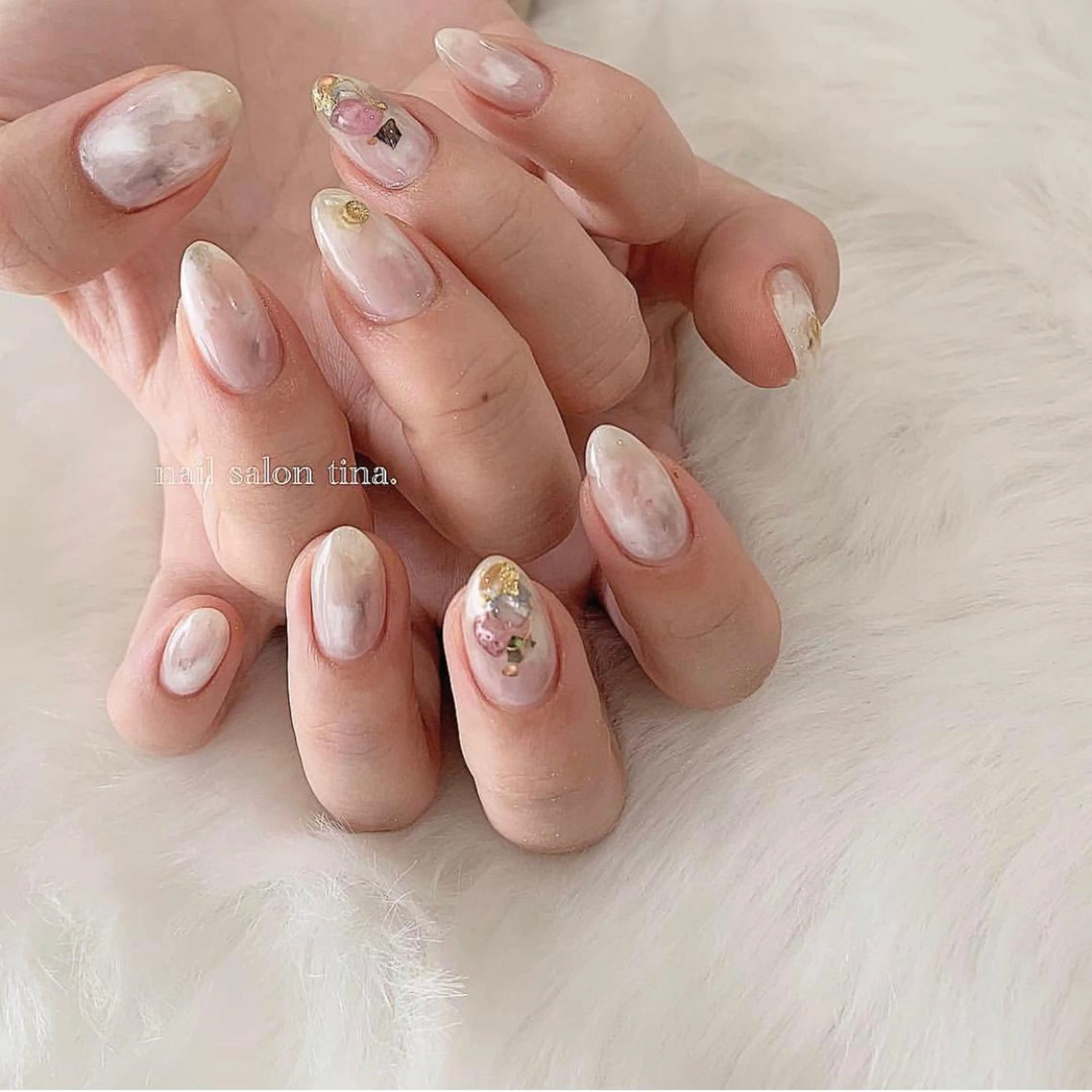 ネイル nail salon tina.所属・中山 はづきのネイルデザイン