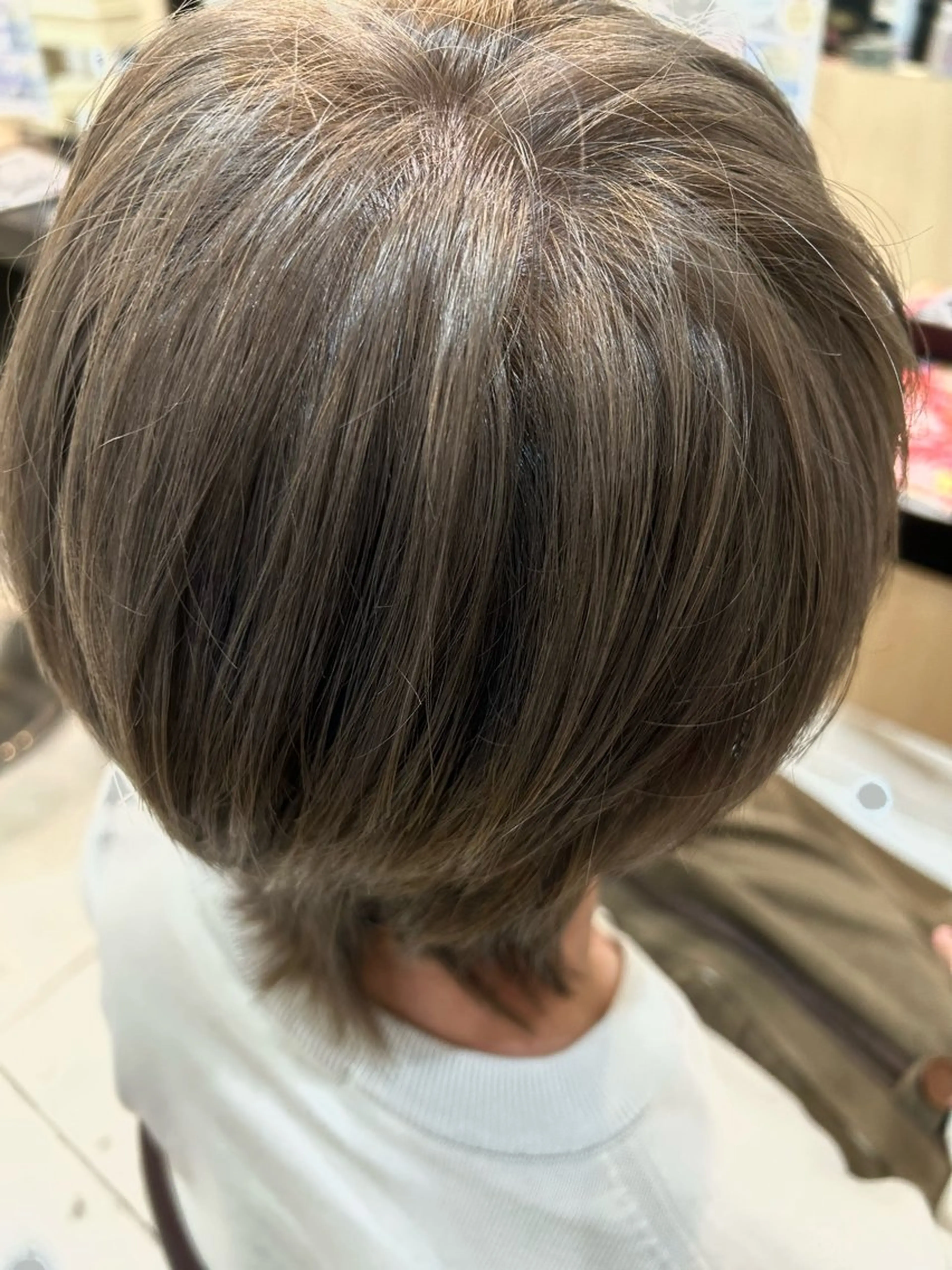 ショート カラー メンズ カット ヘアカラー トリートメント リリー /Men's/パーマのヘアスタイル